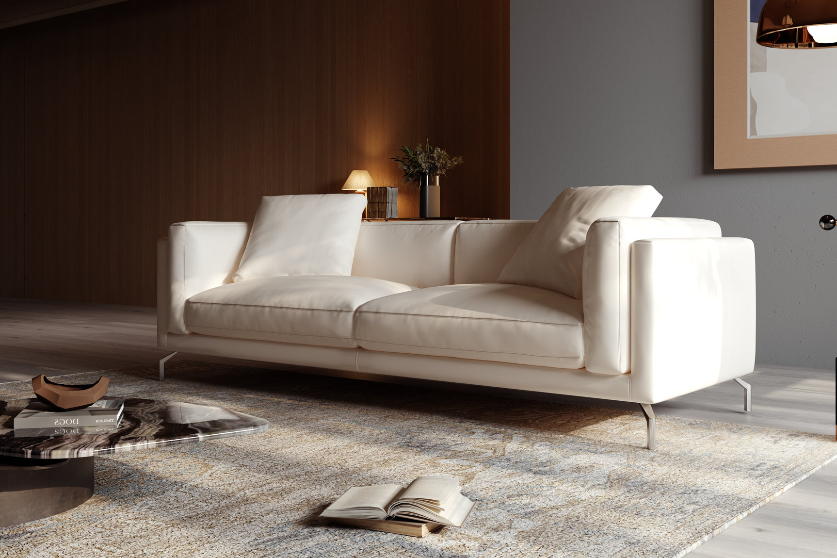 Zadar Leather Sofa
