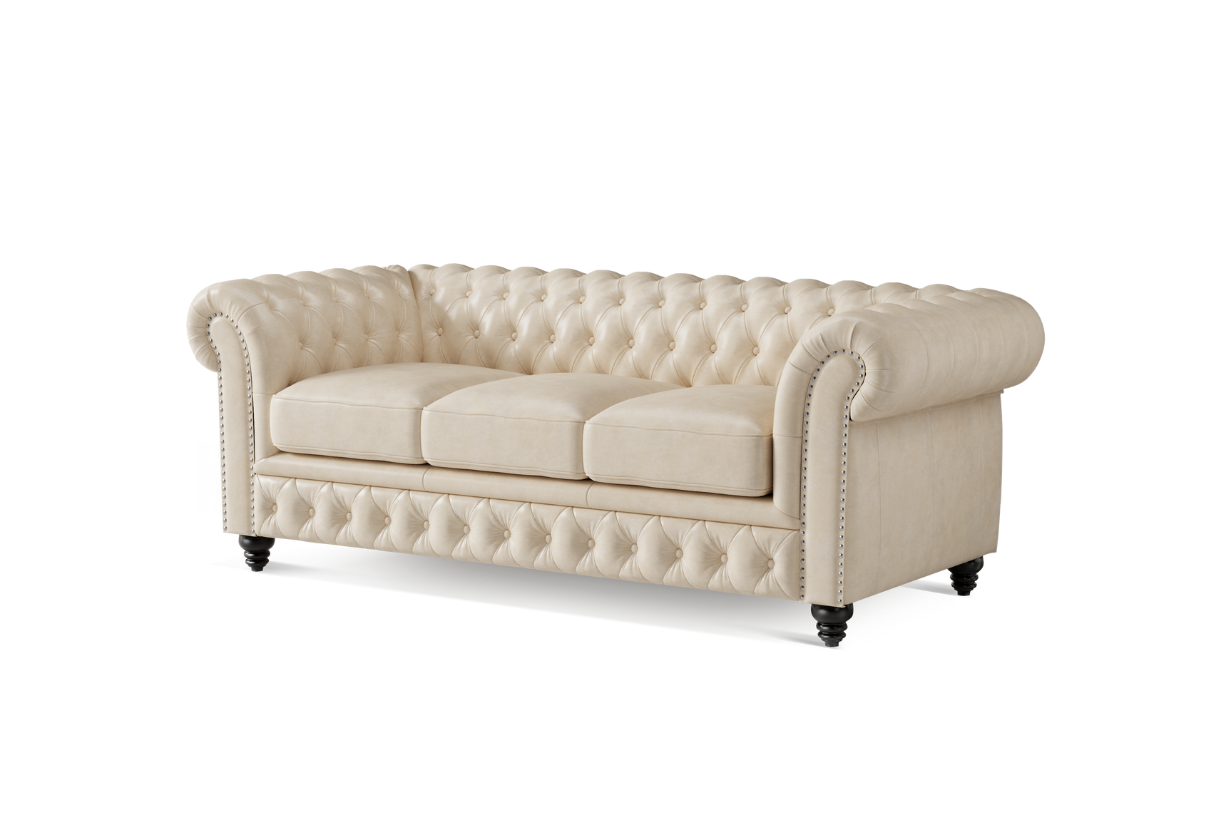 Parma Leather Chesterfield Sofa