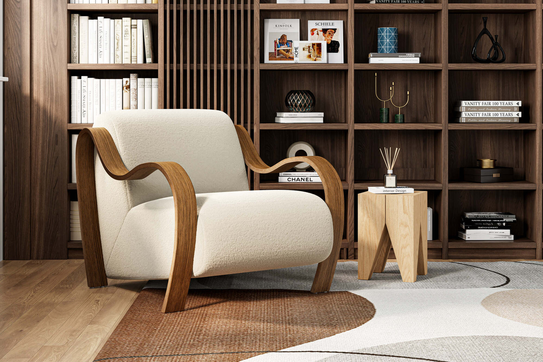 Fauteuil d'appoint Alexis Boucle