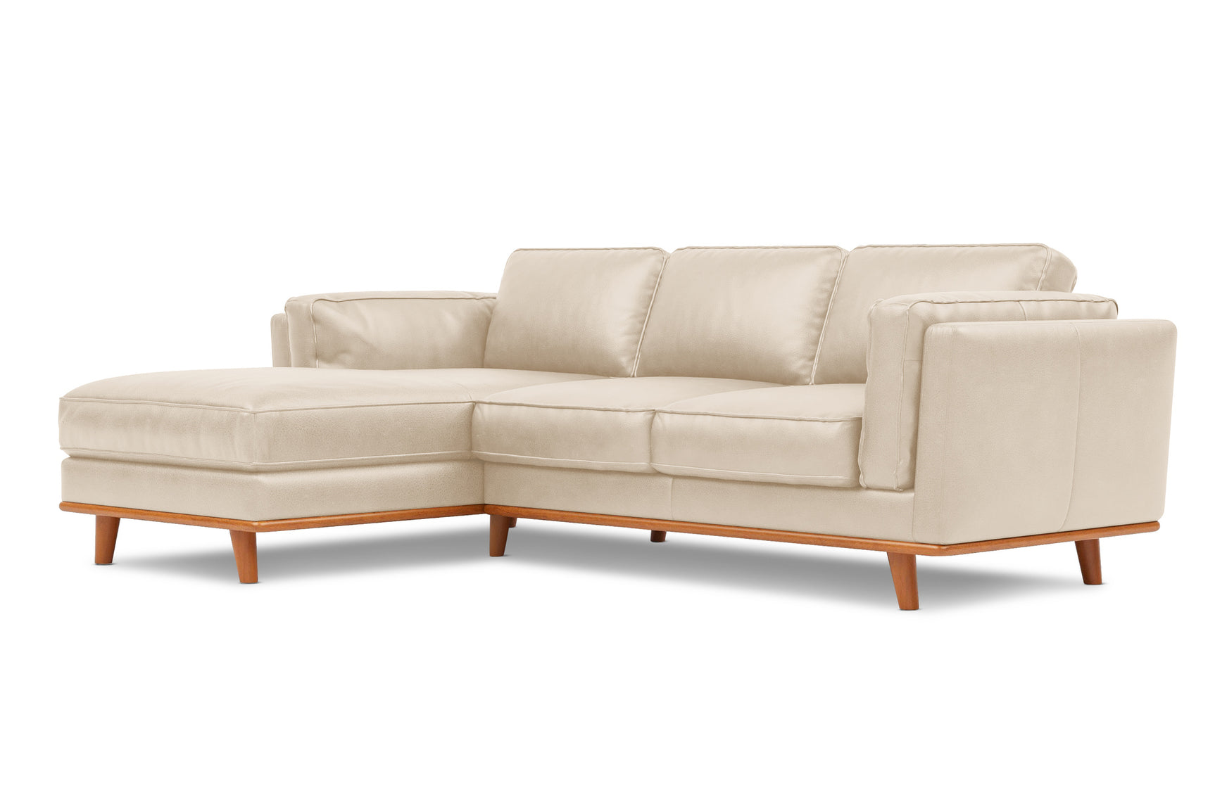 Canapé sectionnel en cuir artisanal