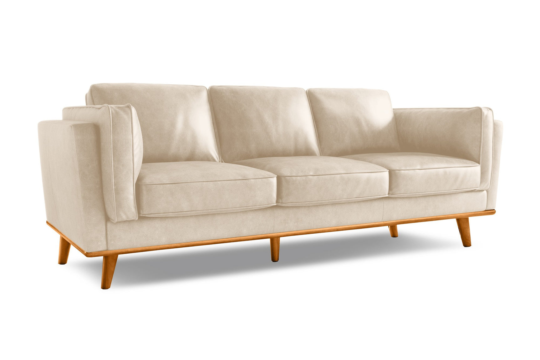 Canapé en cuir artisanal