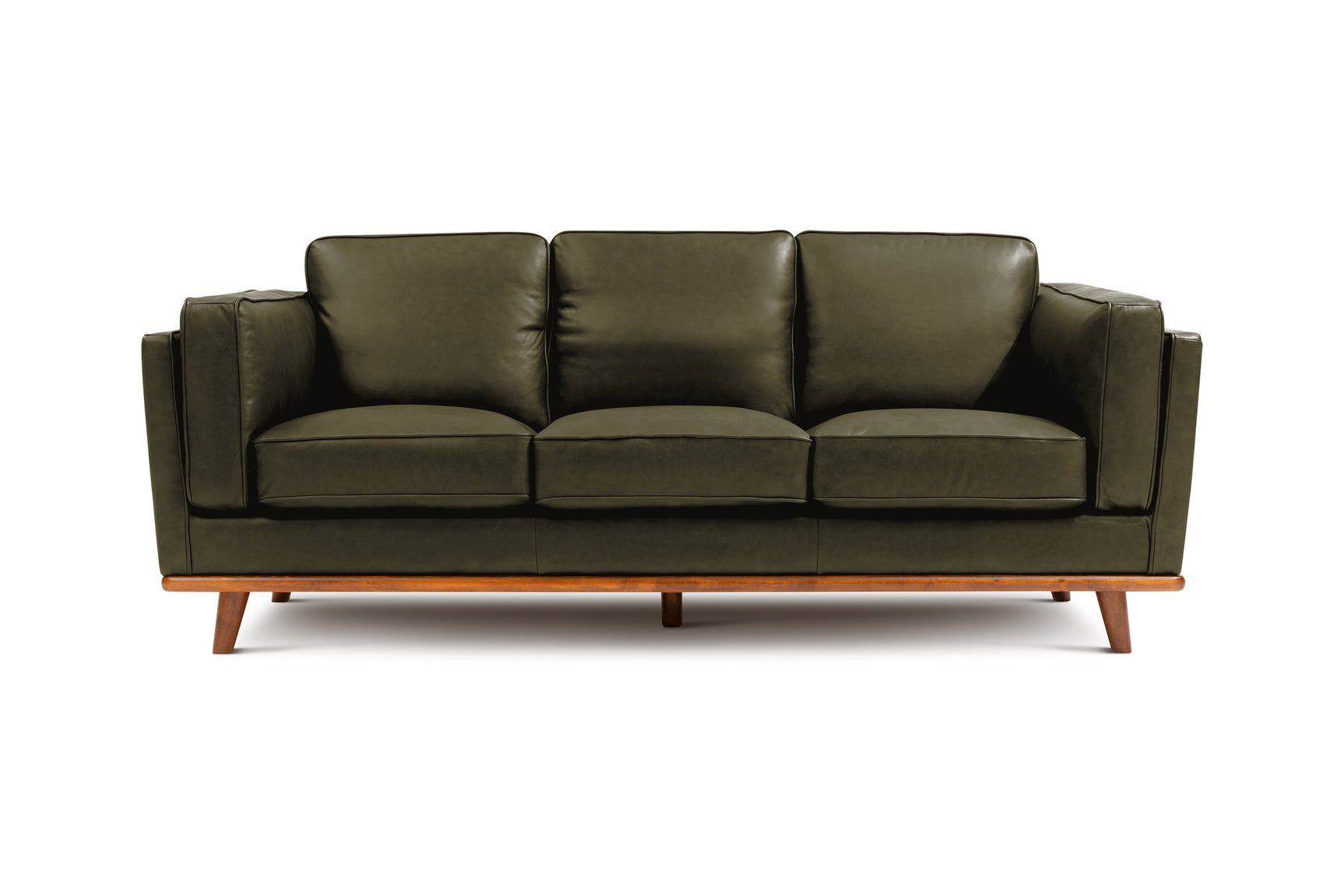 Canapé en cuir artisanal