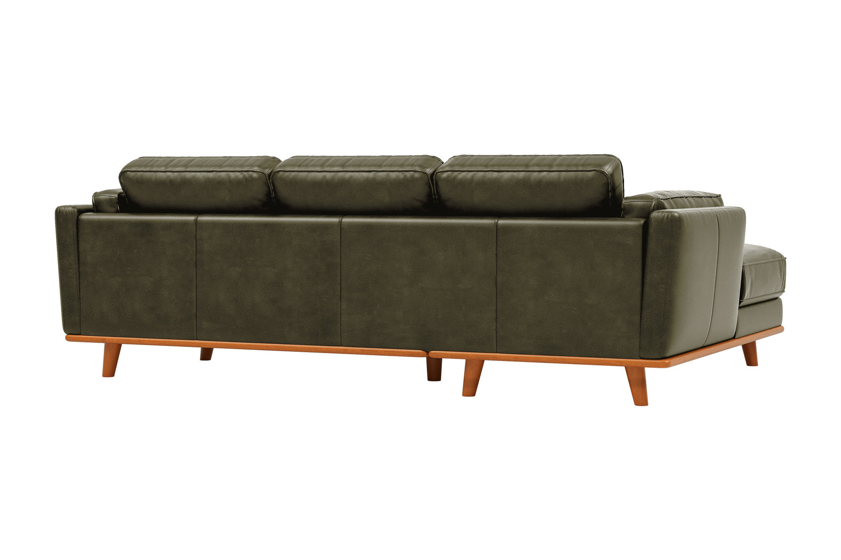 Canapé sectionnel en cuir artisanal