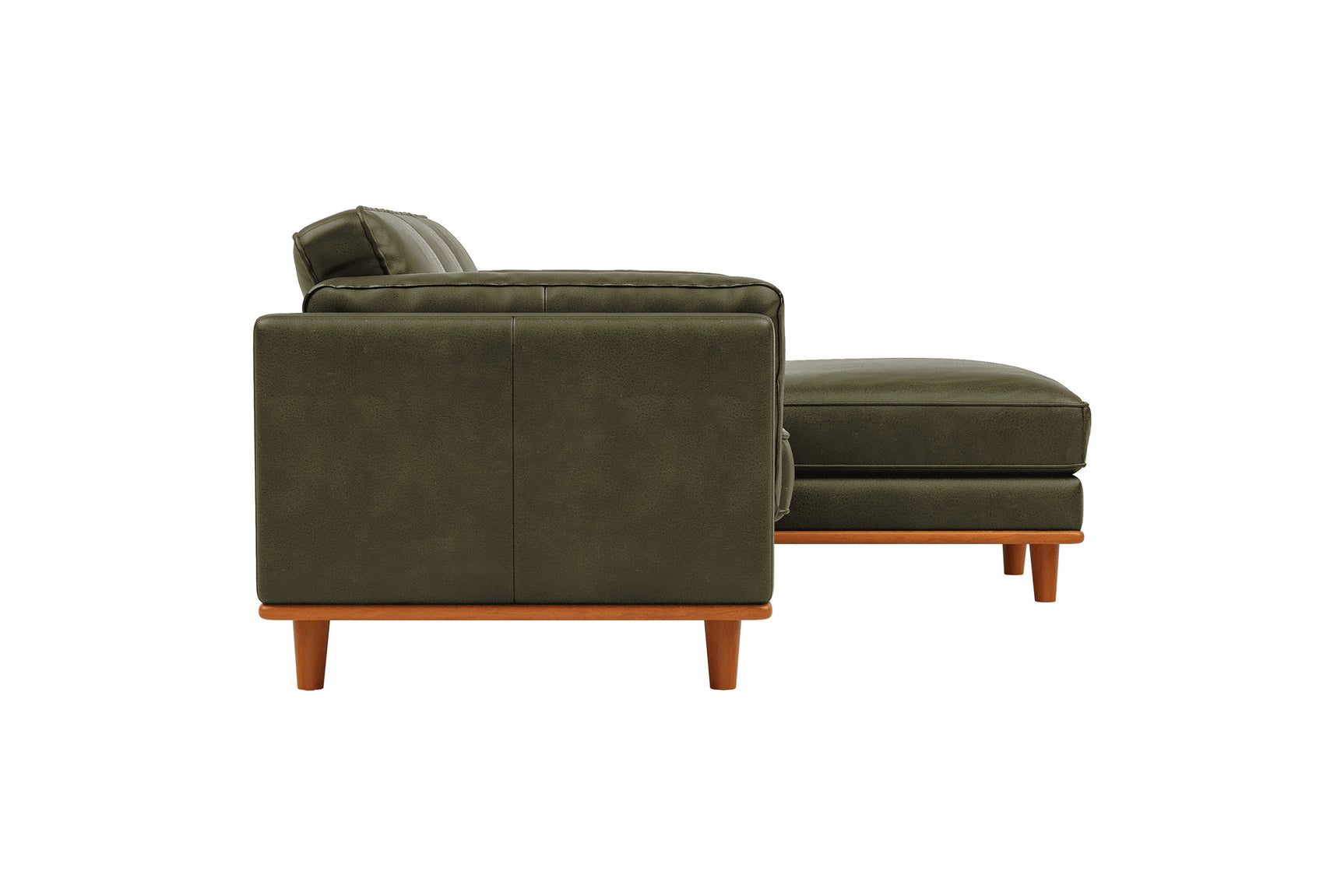 Canapé sectionnel en cuir artisanal