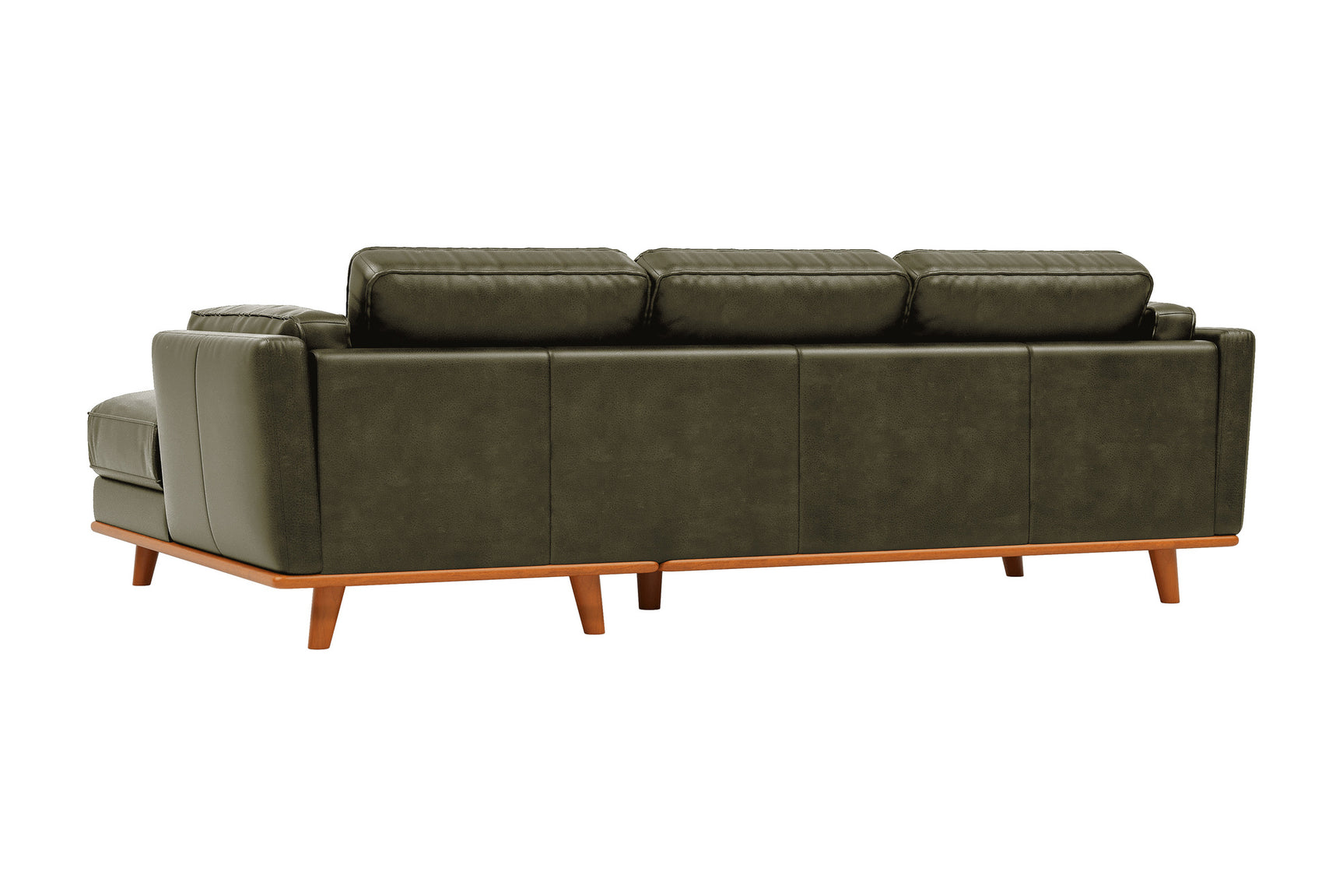 Canapé sectionnel en cuir artisanal