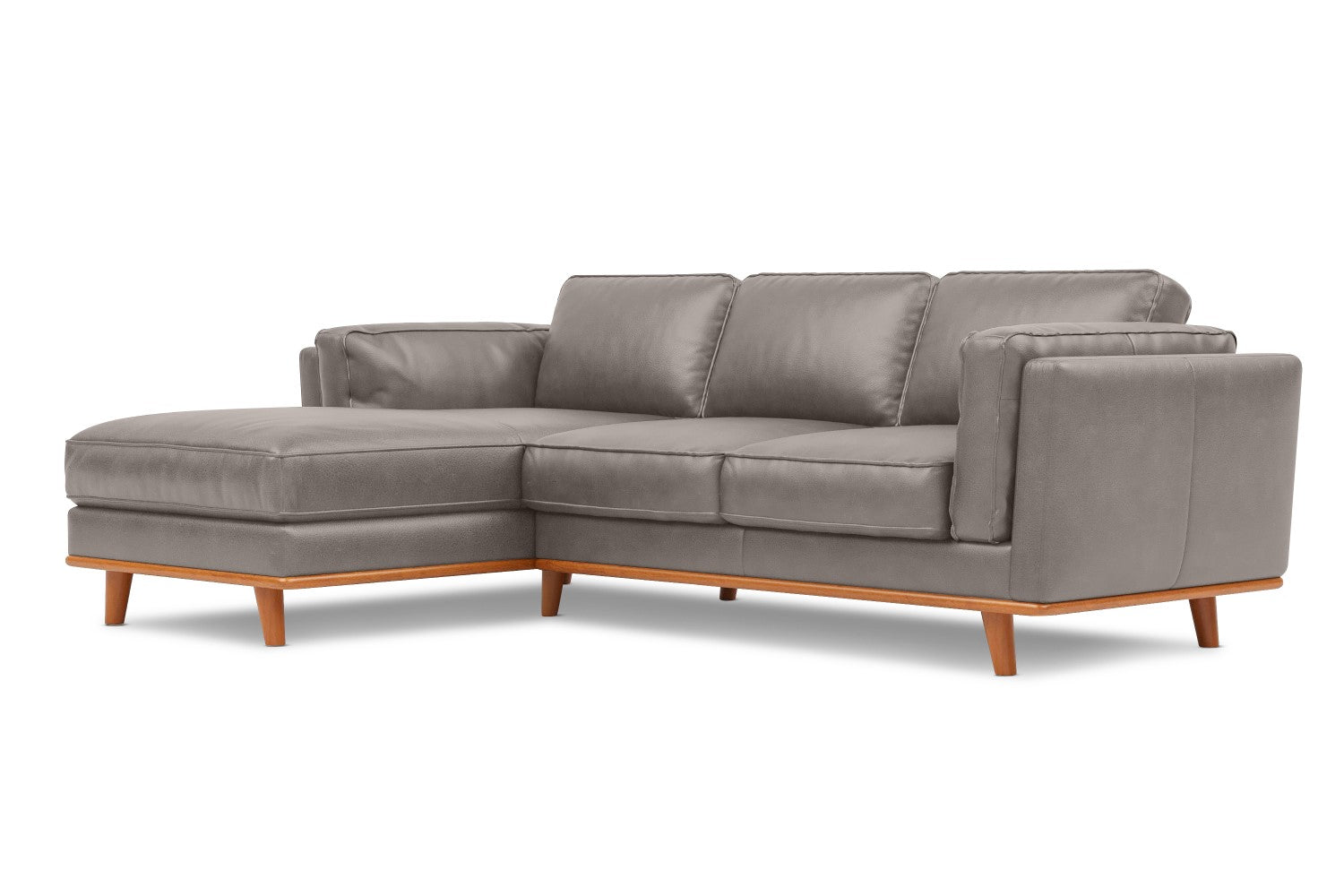 Canapé sectionnel en cuir artisanal