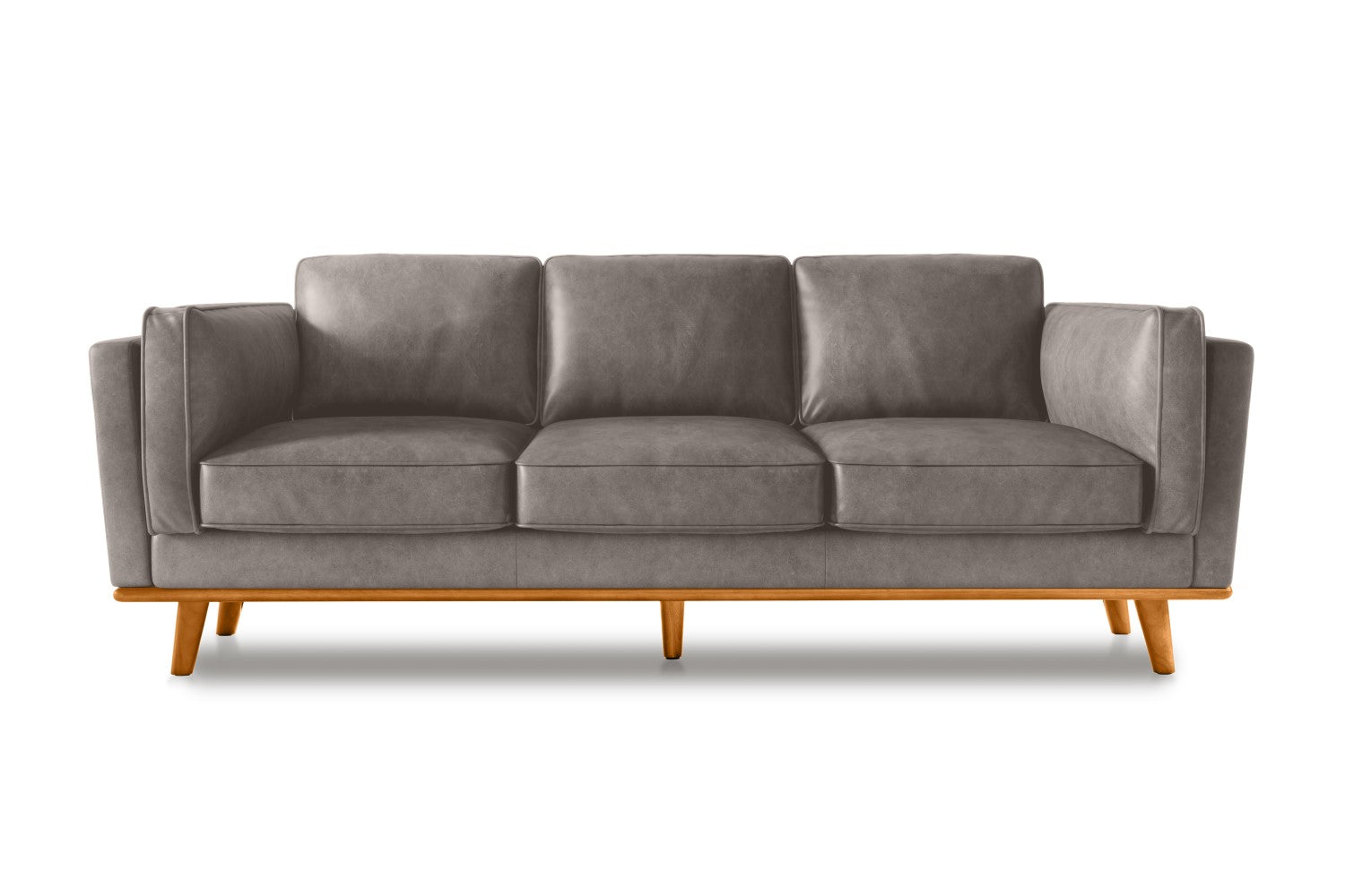 Canapé en cuir artisanal