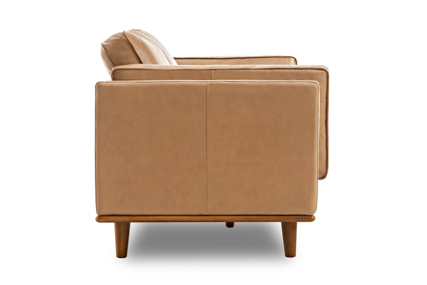 Fauteuil d'appoint en cuir artisanal