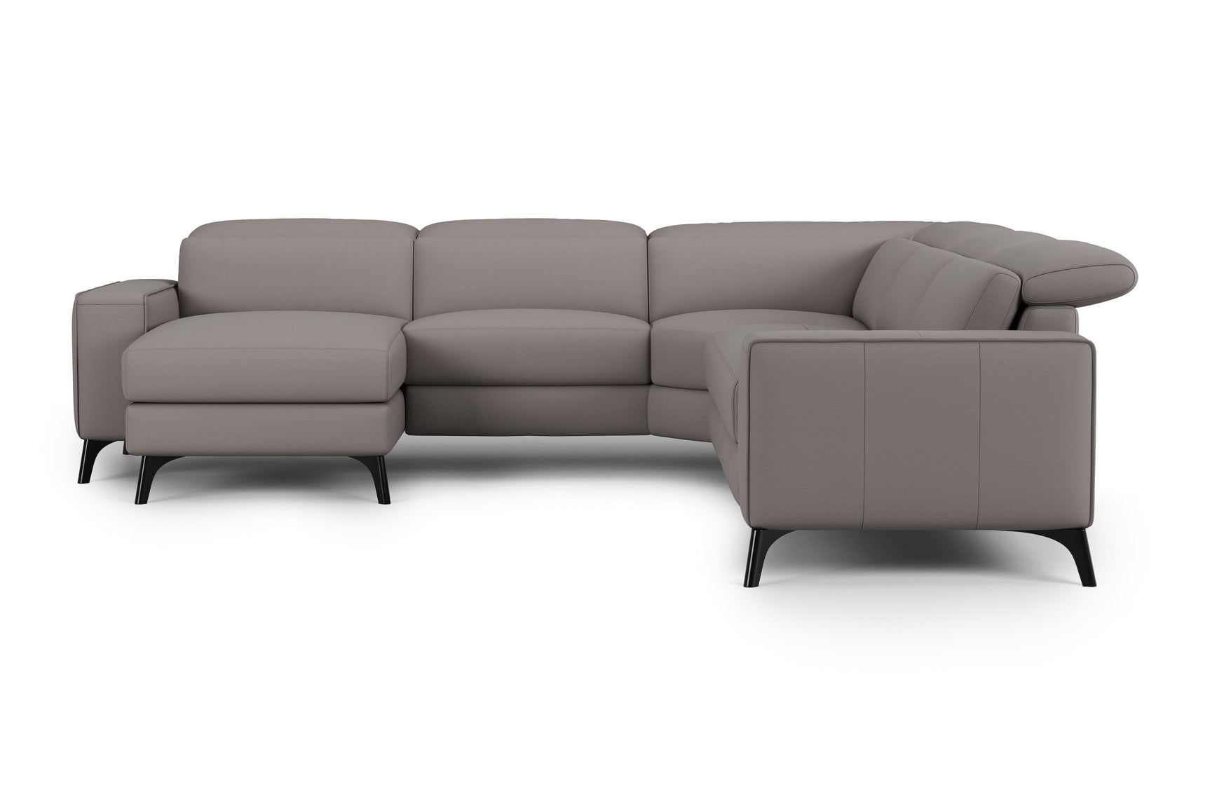 Esther Leather Corner Recliner Sectional Sofa