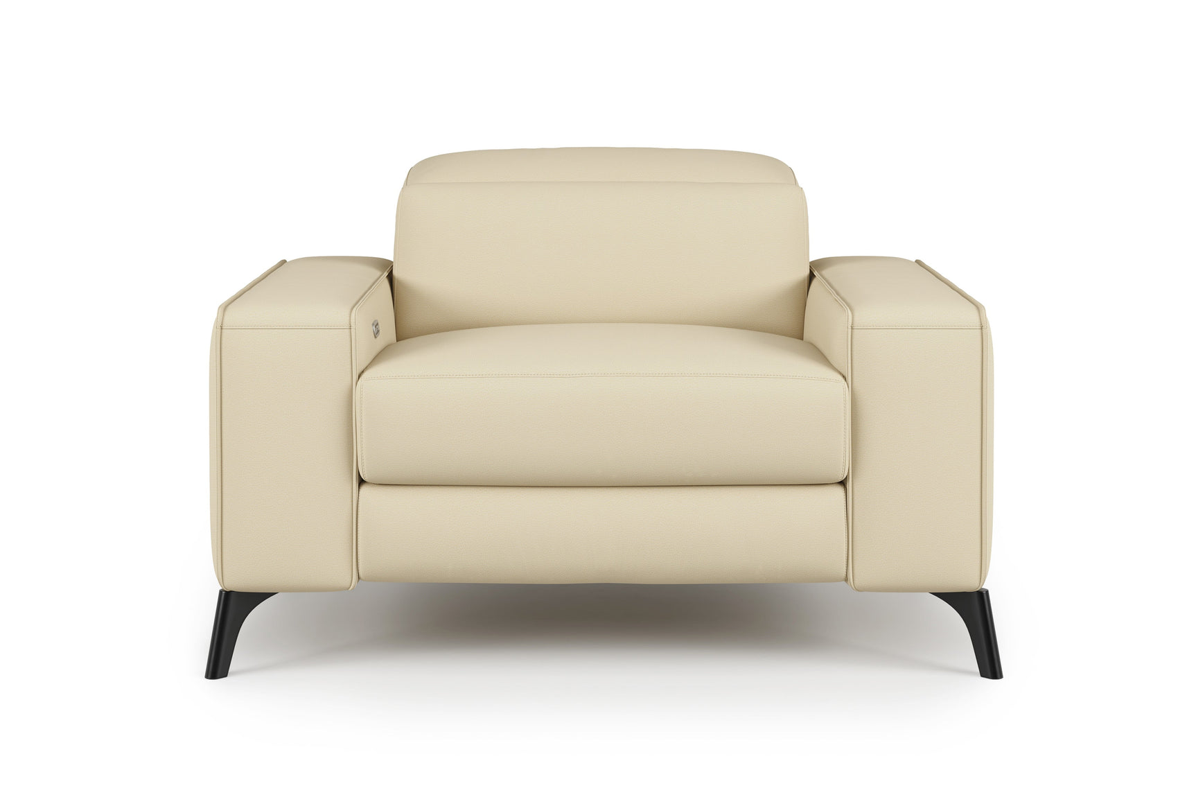 Fauteuil inclinable en cuir Esther