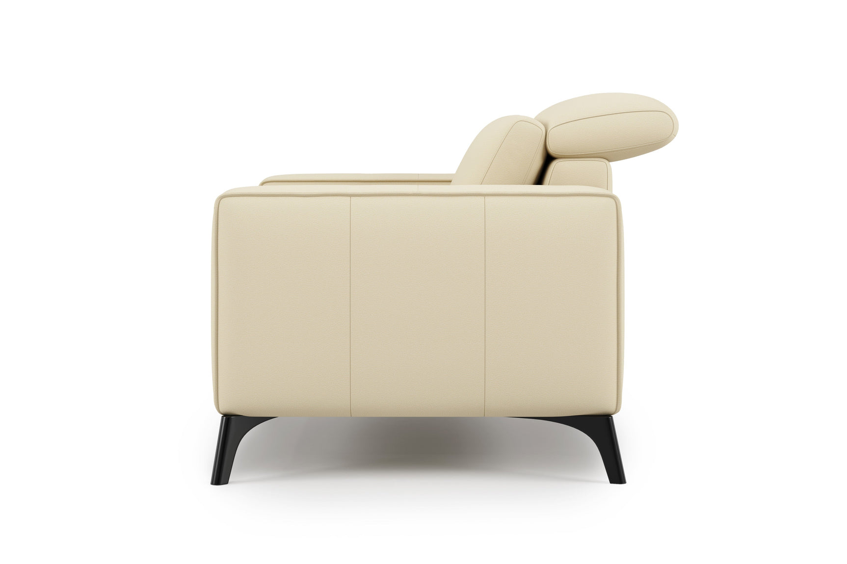 Fauteuil inclinable en cuir Esther