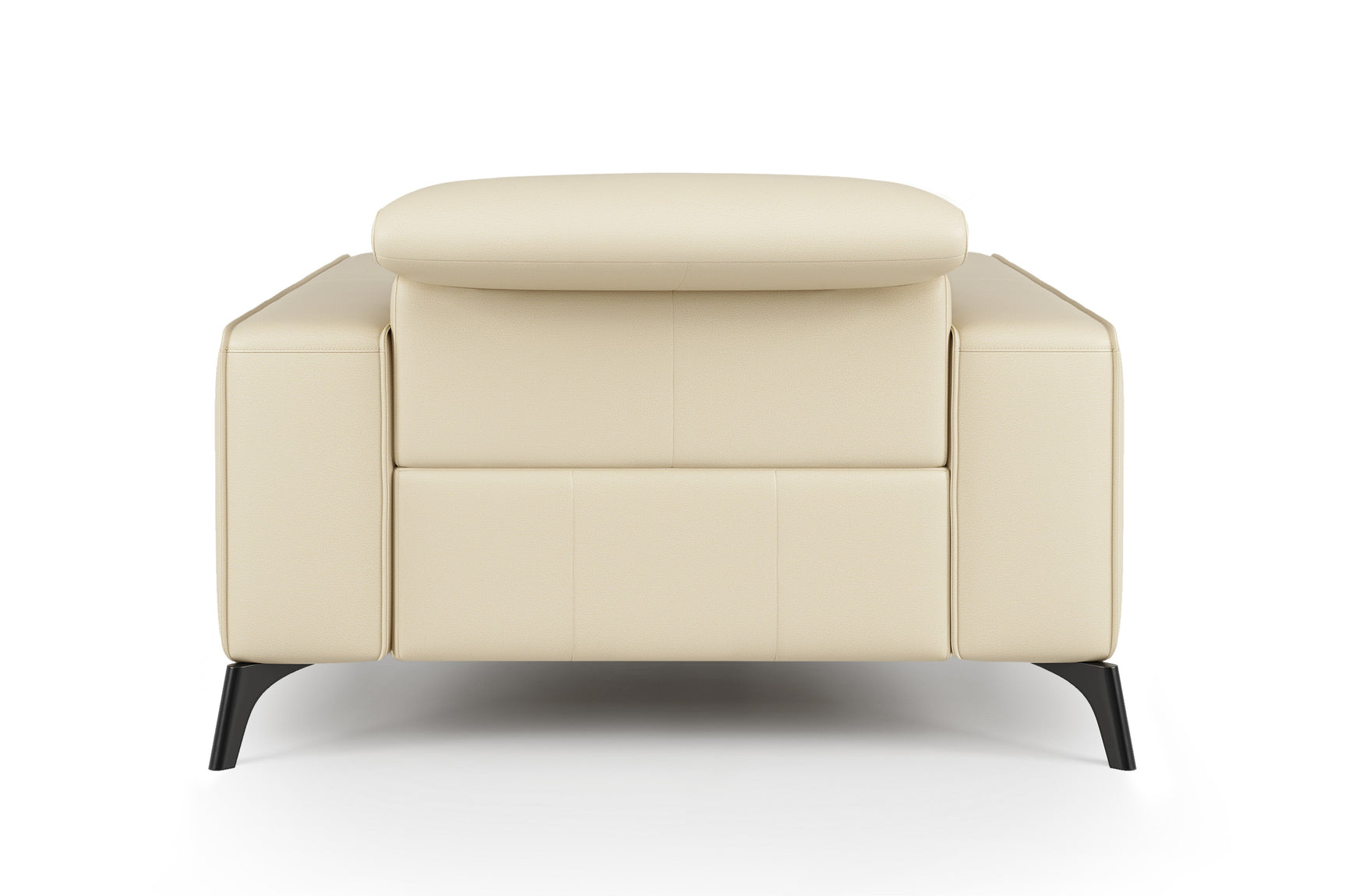 Fauteuil inclinable en cuir Esther