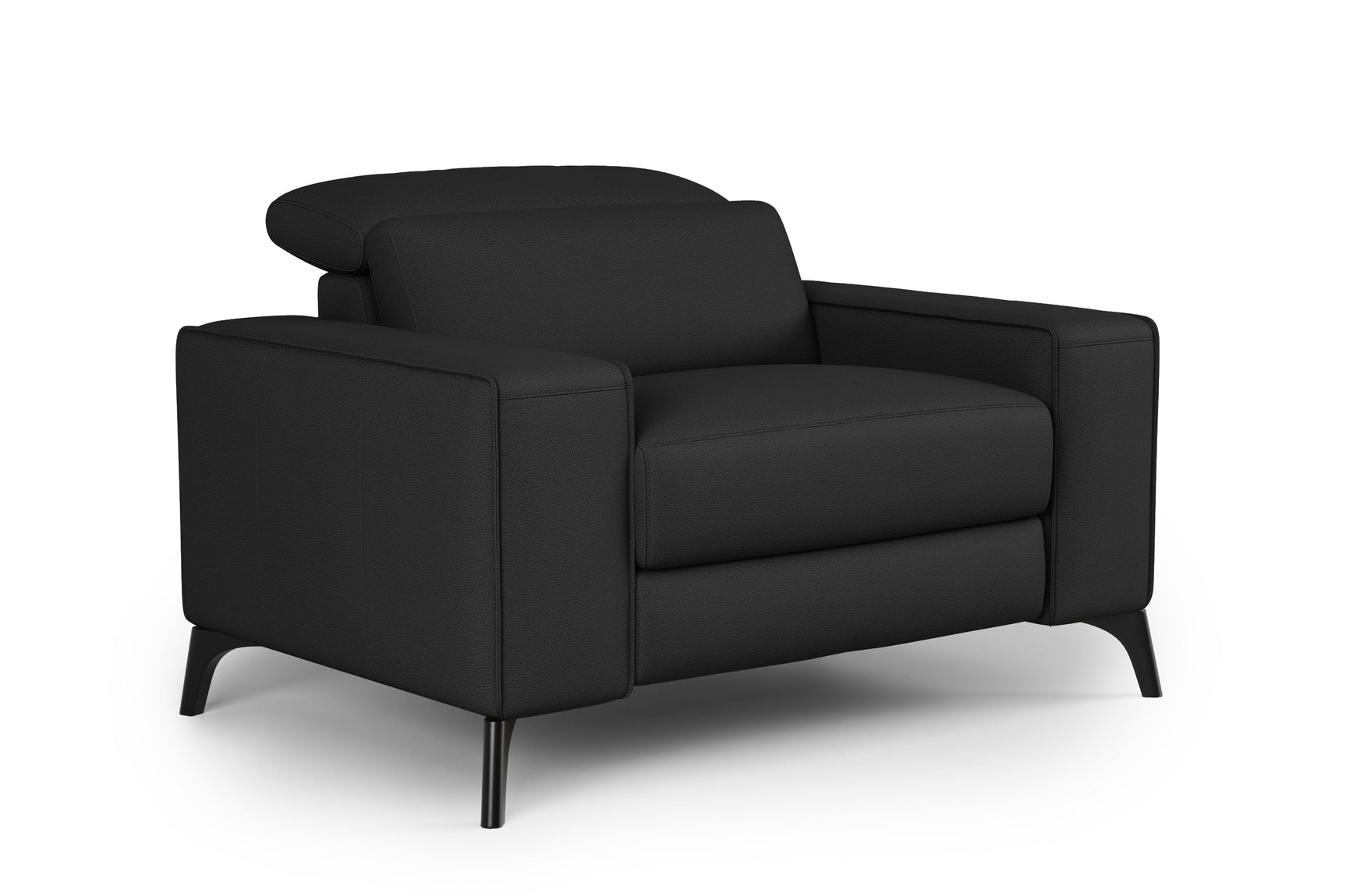 Fauteuil inclinable en cuir Esther