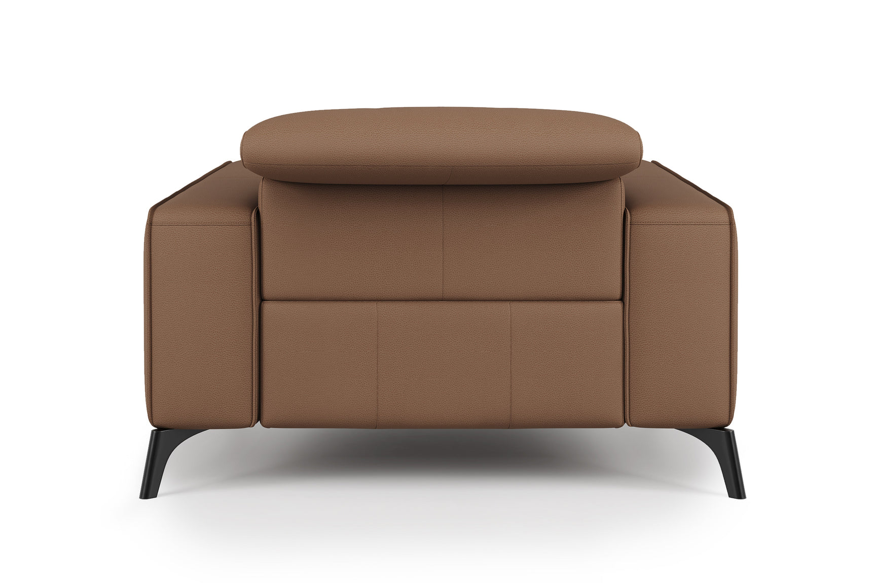 Fauteuil inclinable en cuir Esther