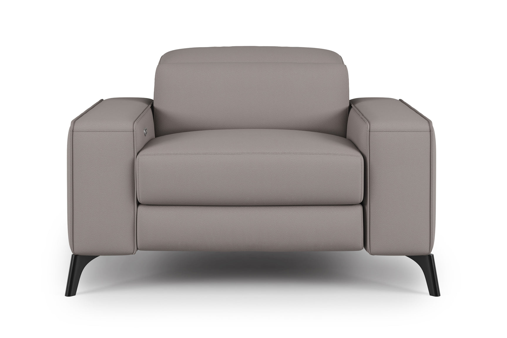 Fauteuil inclinable en cuir Esther