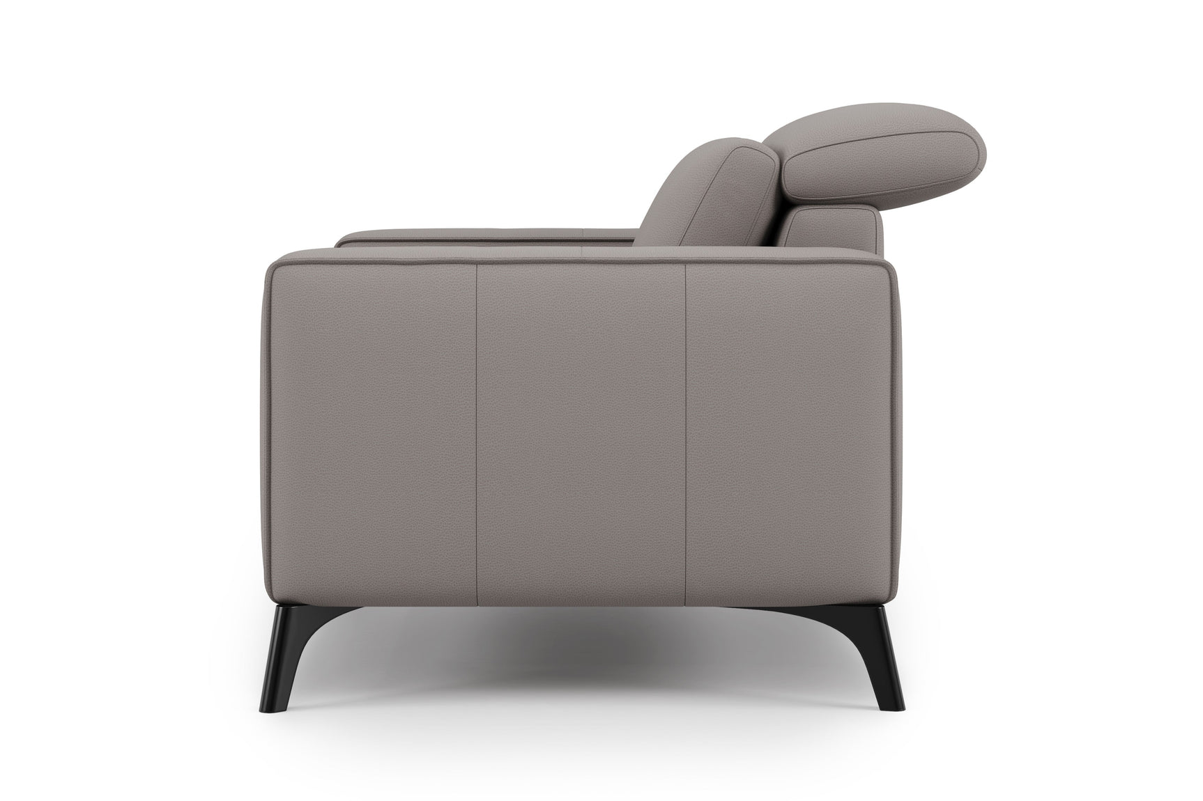 Fauteuil inclinable en cuir Esther