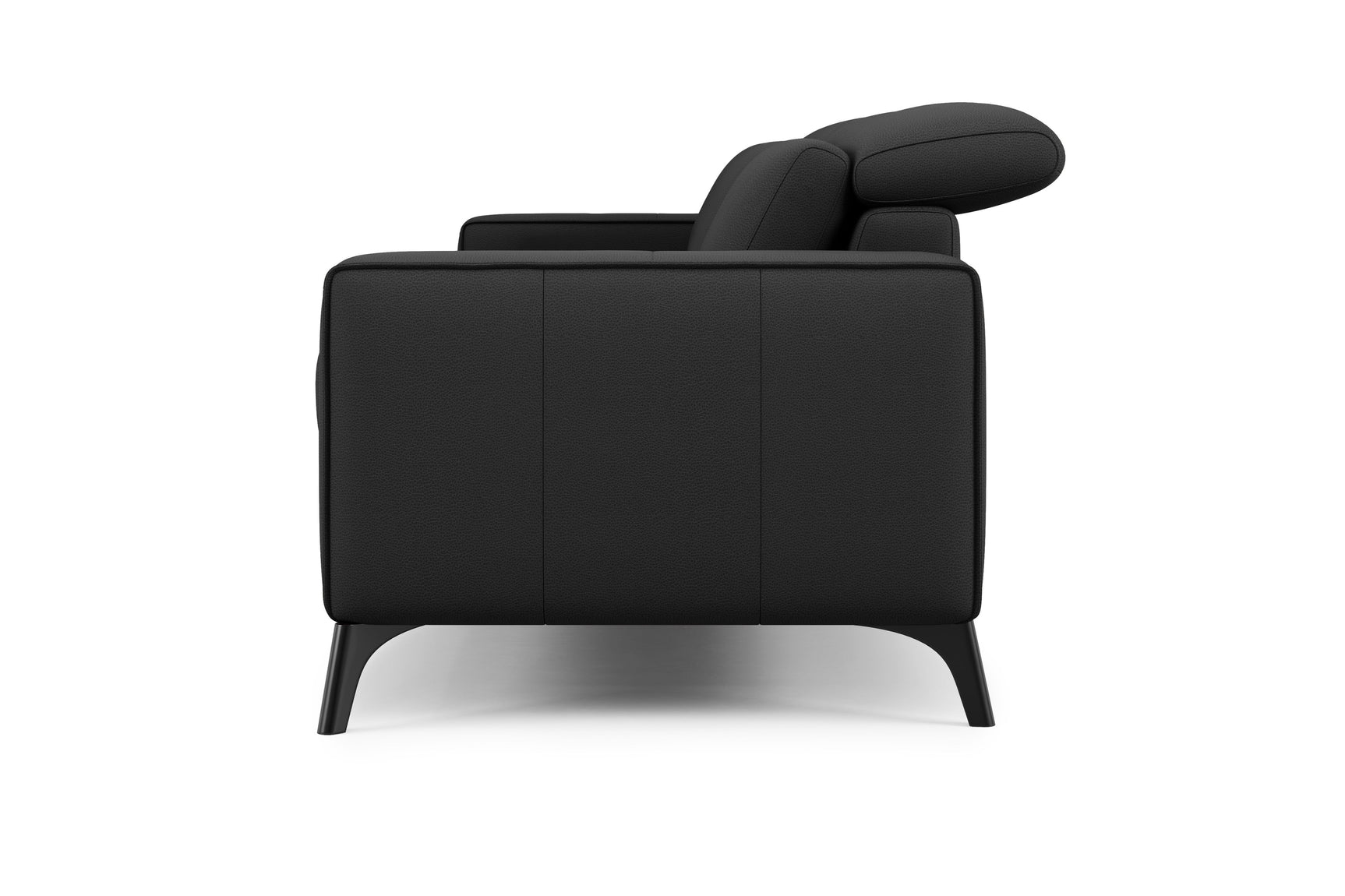 Canapé inclinable double en cuir Esther