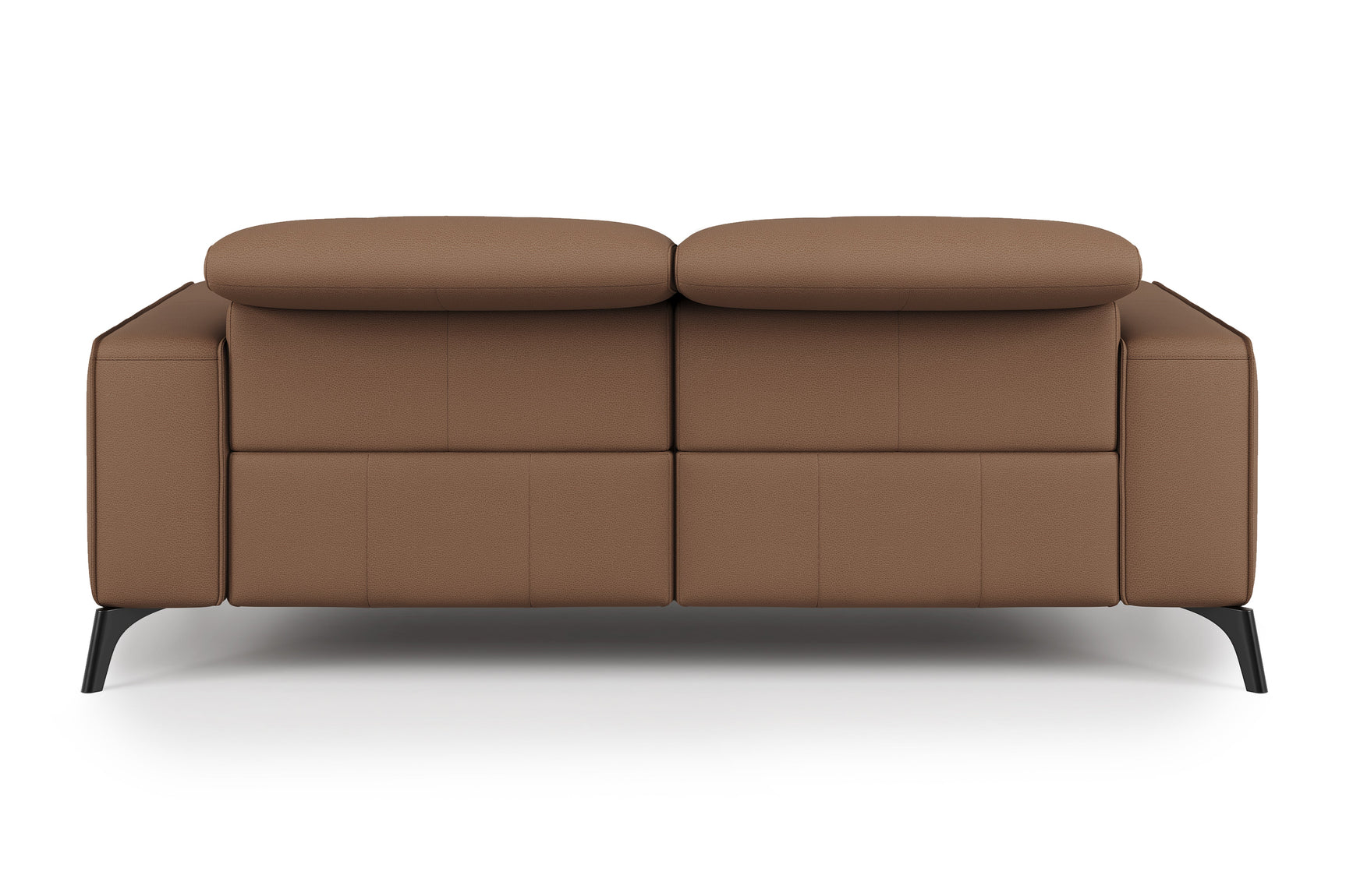 Canapé inclinable double en cuir Esther