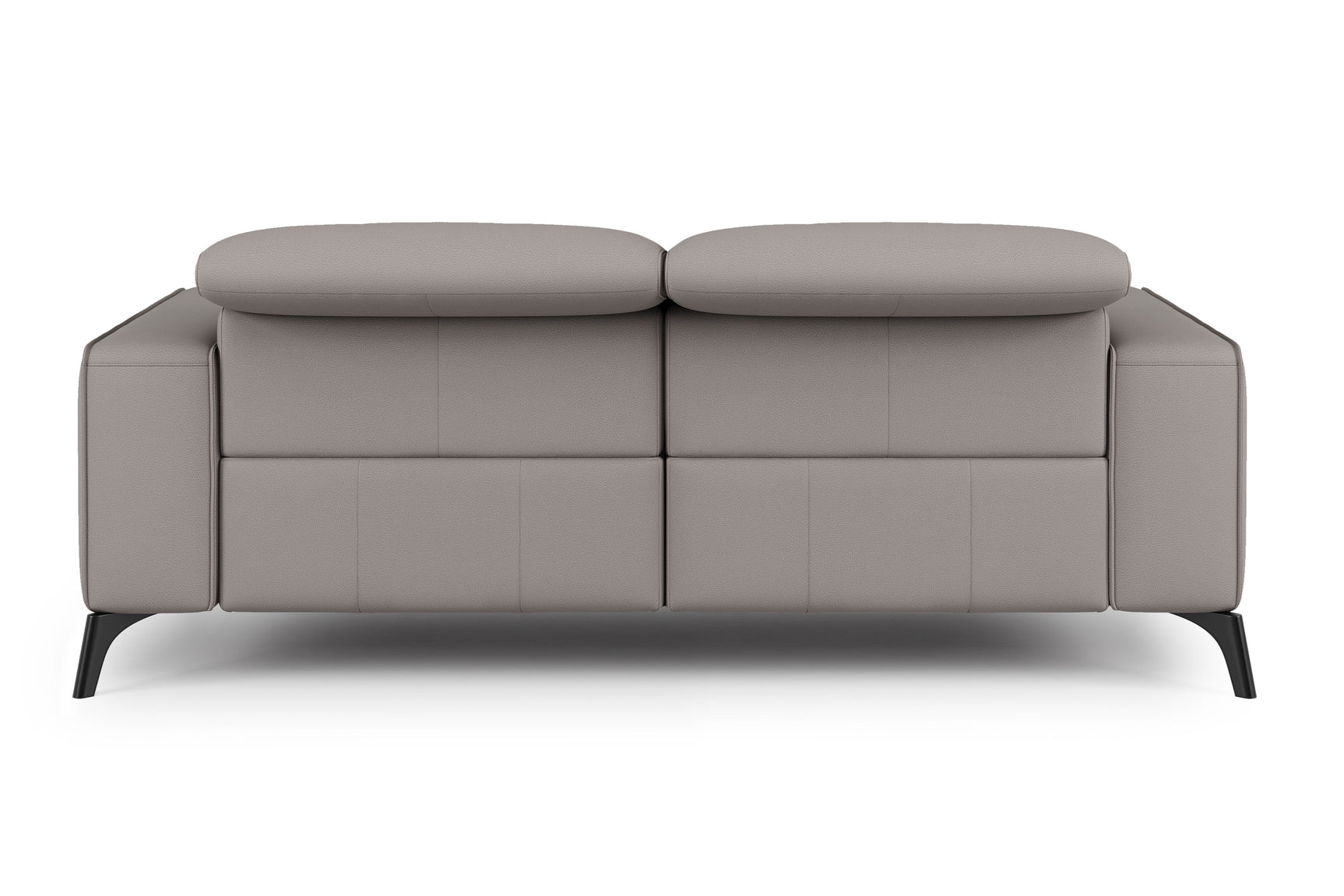 Canapé inclinable double en cuir Esther