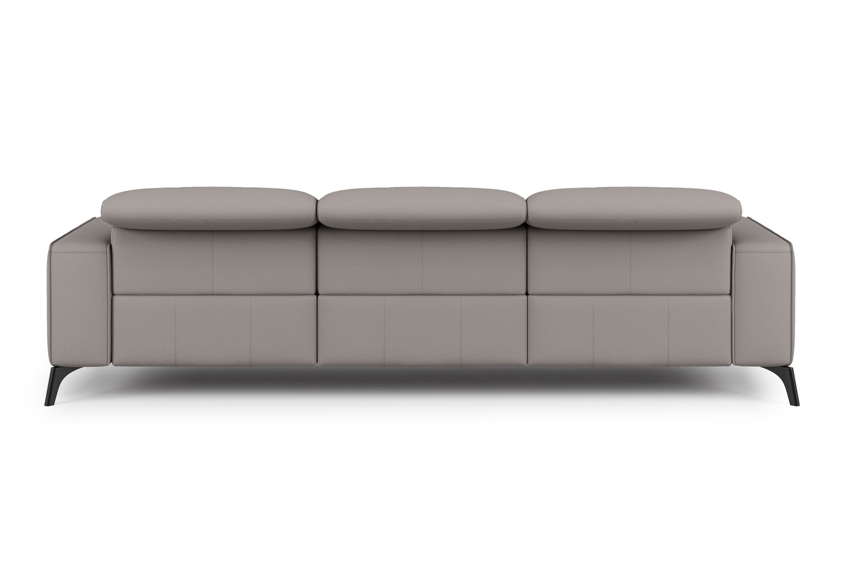 Canapé inclinable double en cuir Esther