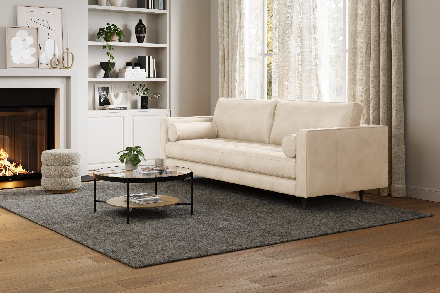 Isabella Leather Sofa