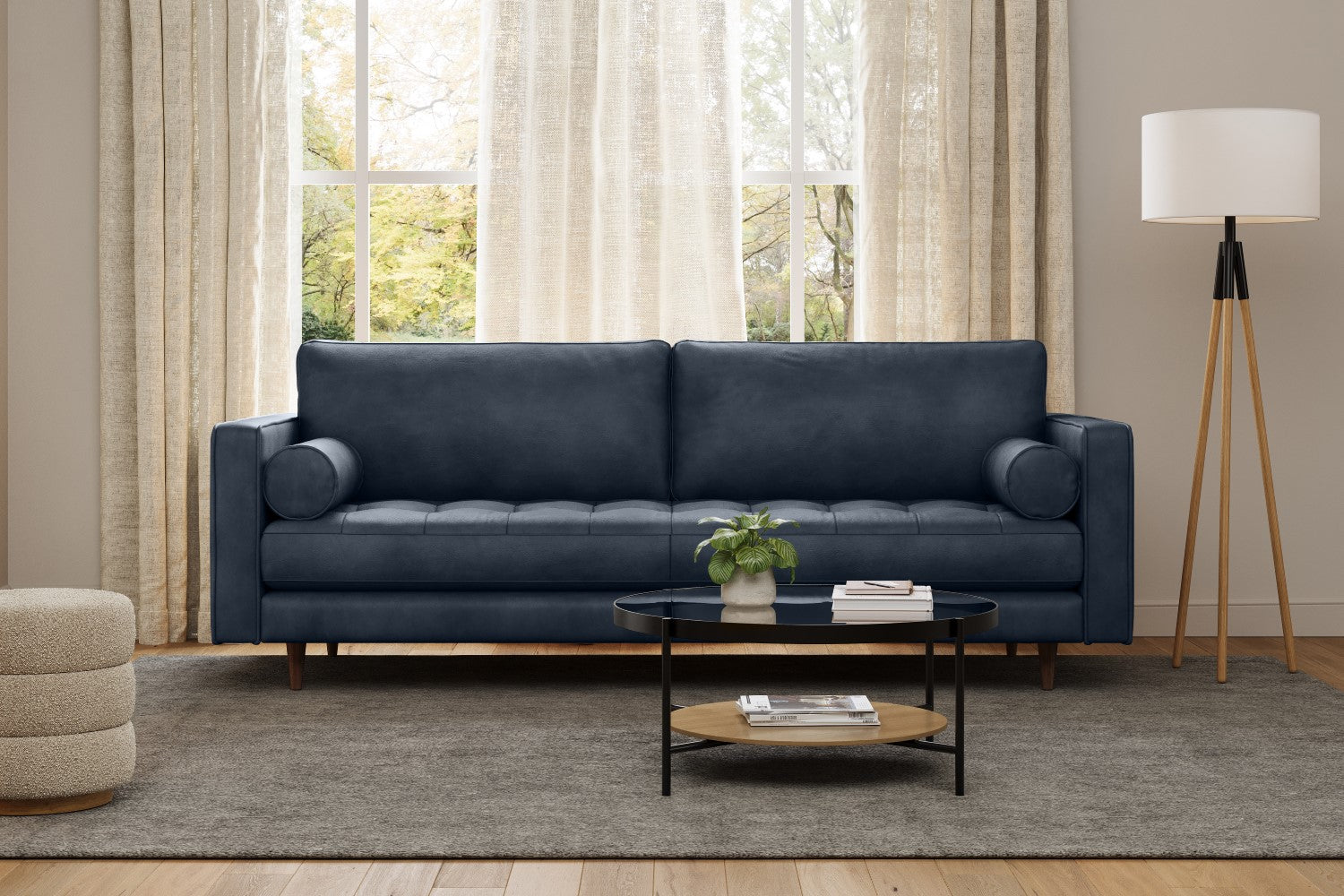 Isabella Leather Sofa