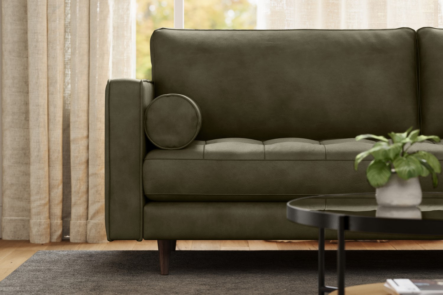 Isabella Leather Sofa