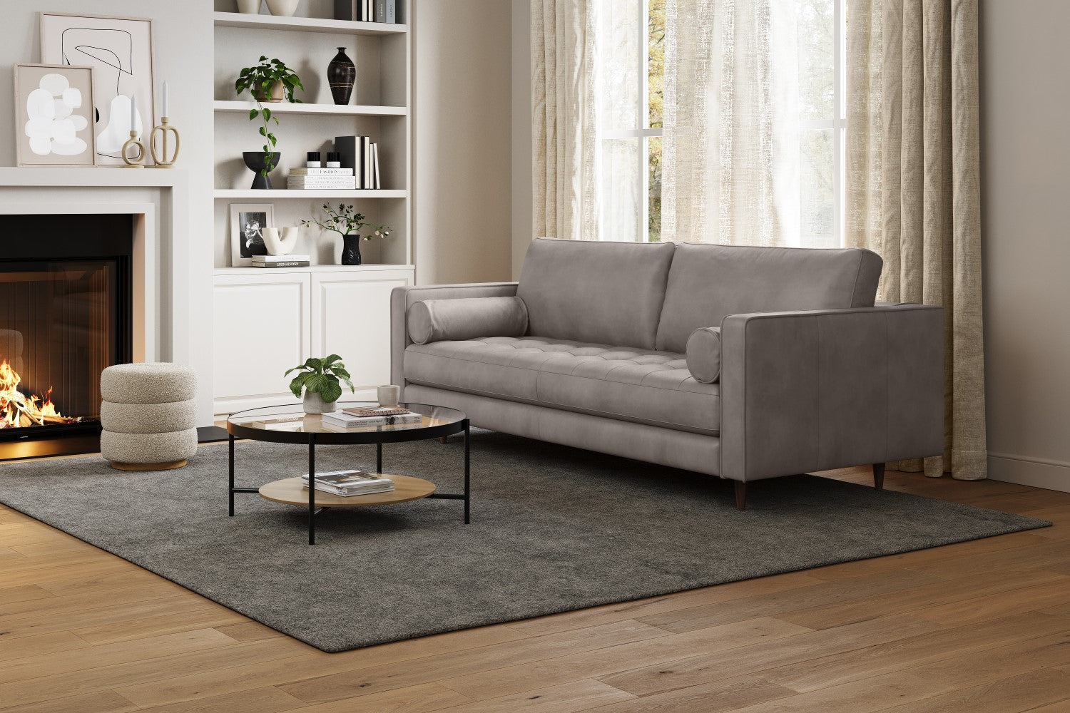 Isabella Leather Sofa