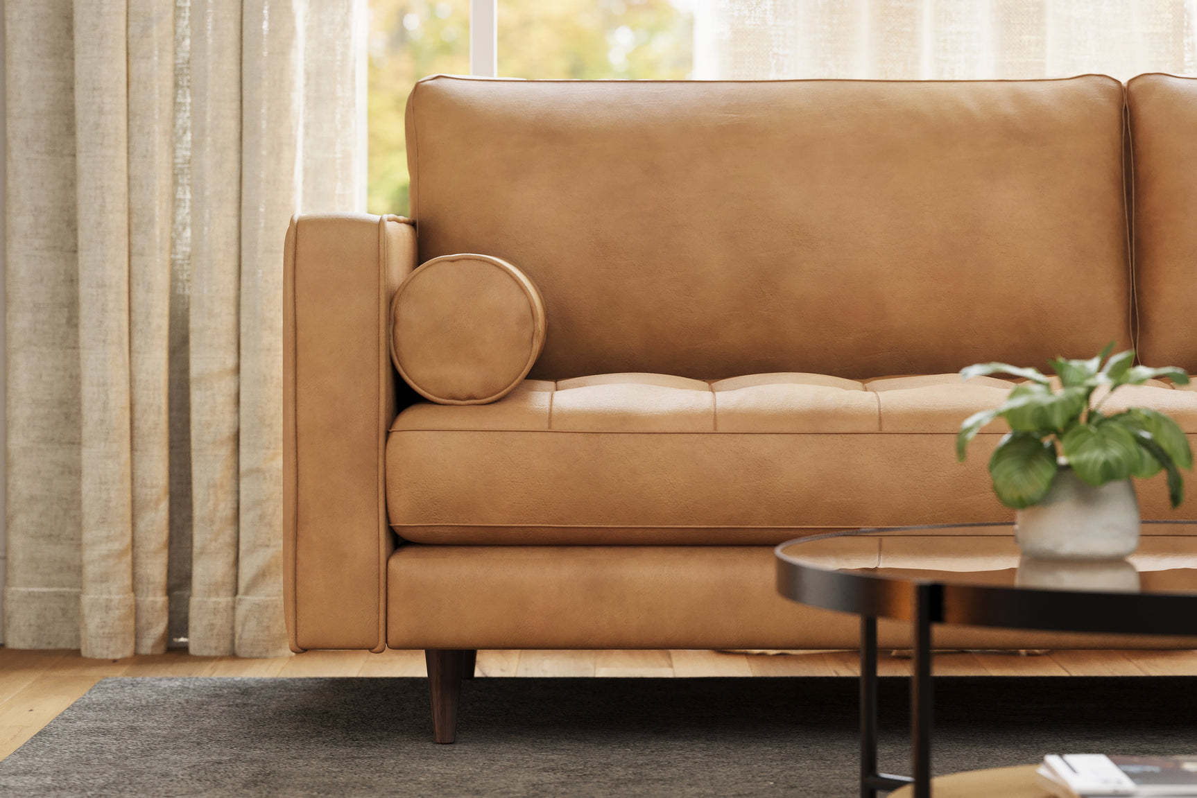 Isabella Leather Sofa