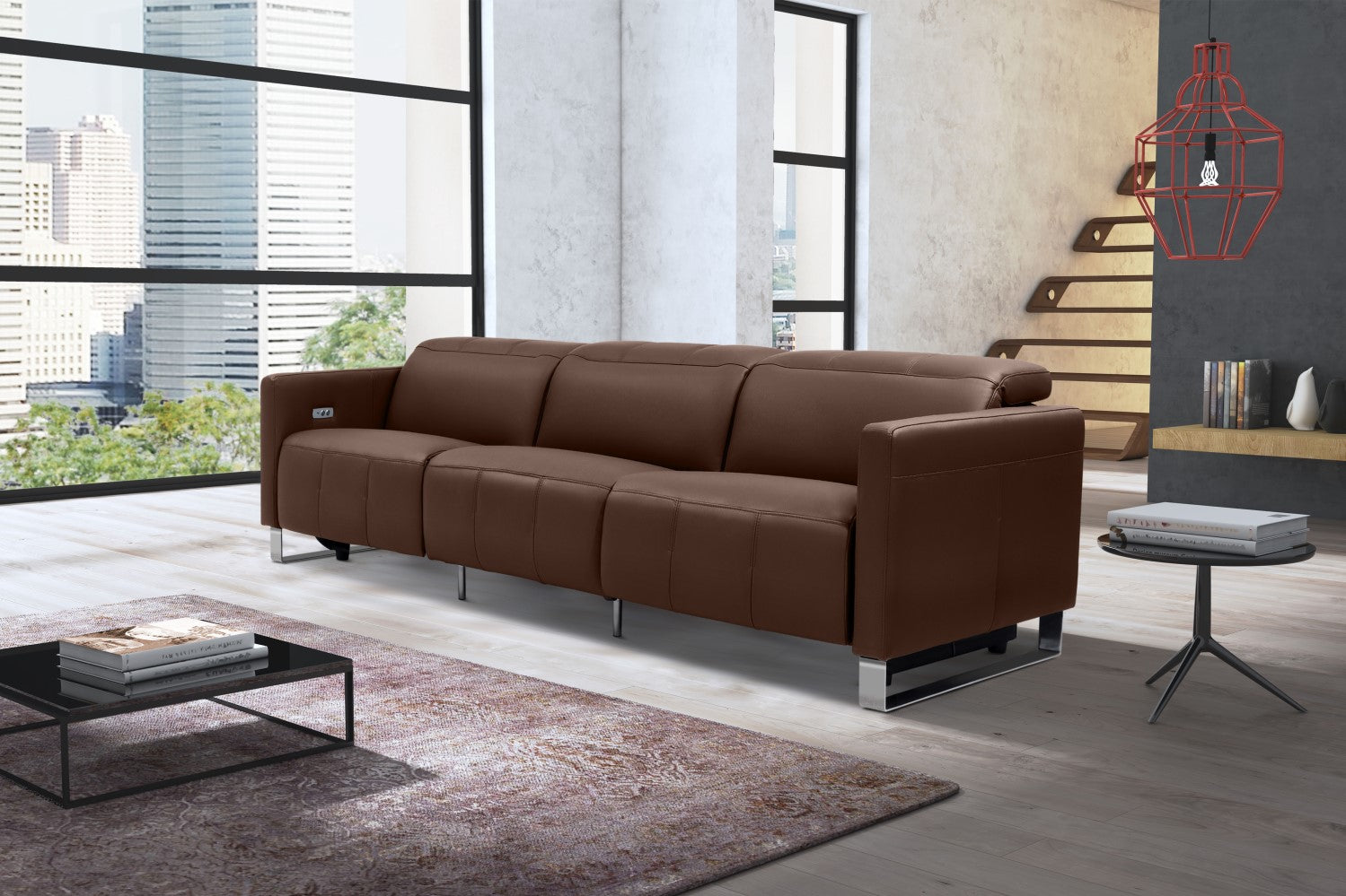 Isla Leather Recliner Sofa