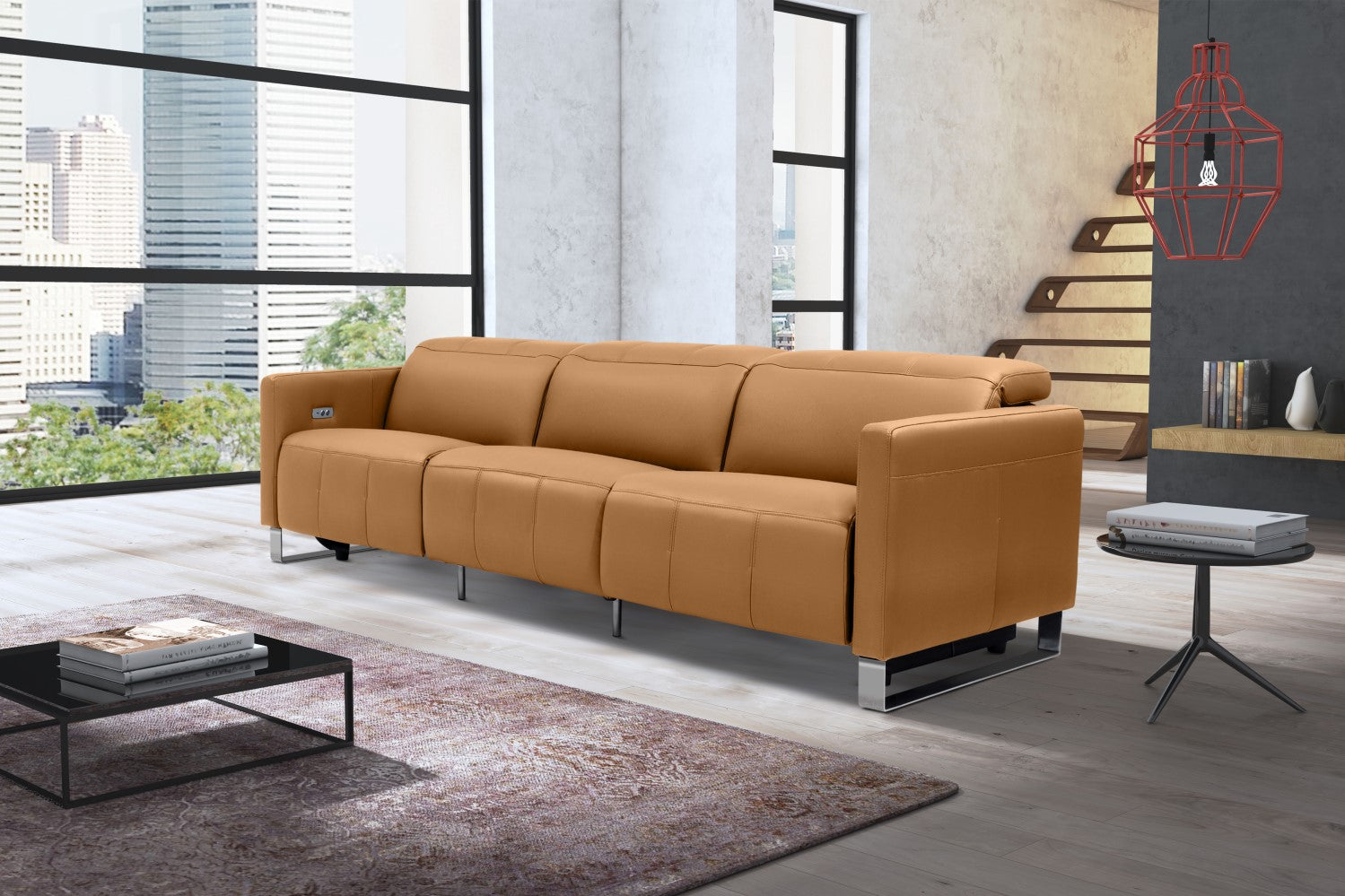 Isla Leather Recliner Sofa