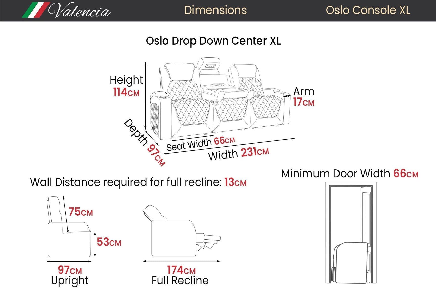 Oslo XL Console - image 4 of 7