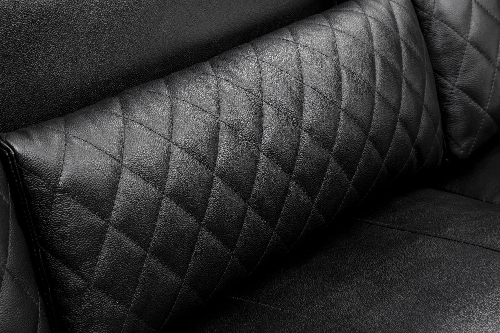 Canapé d'angle en cuir Pisa