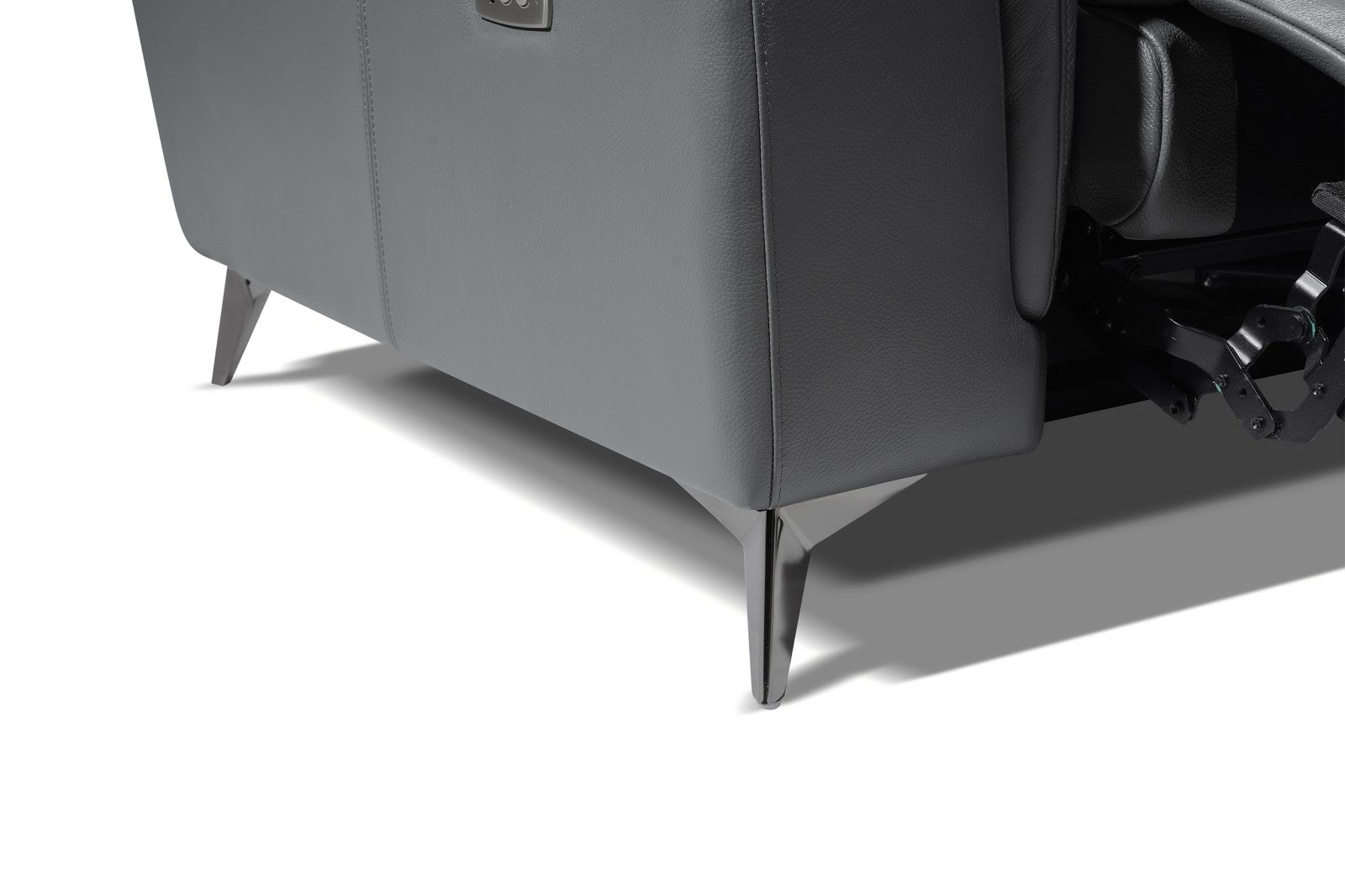 Canapé sectionnel inclinable en cuir Pista