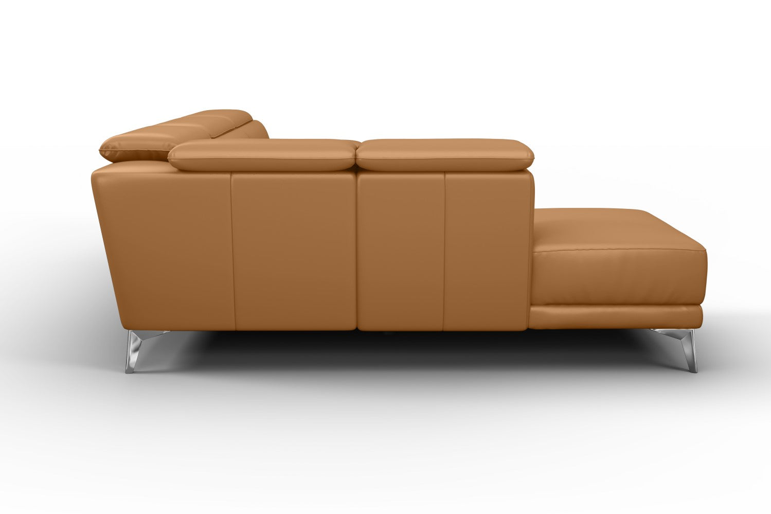 Pista Leather Reclining Sectional Sofa