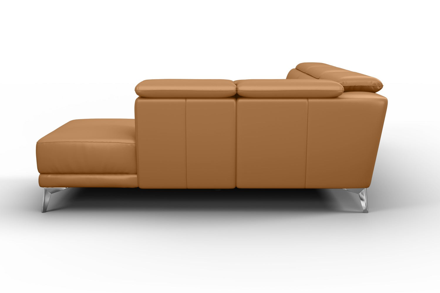 Pista Leather Reclining Sectional Sofa
