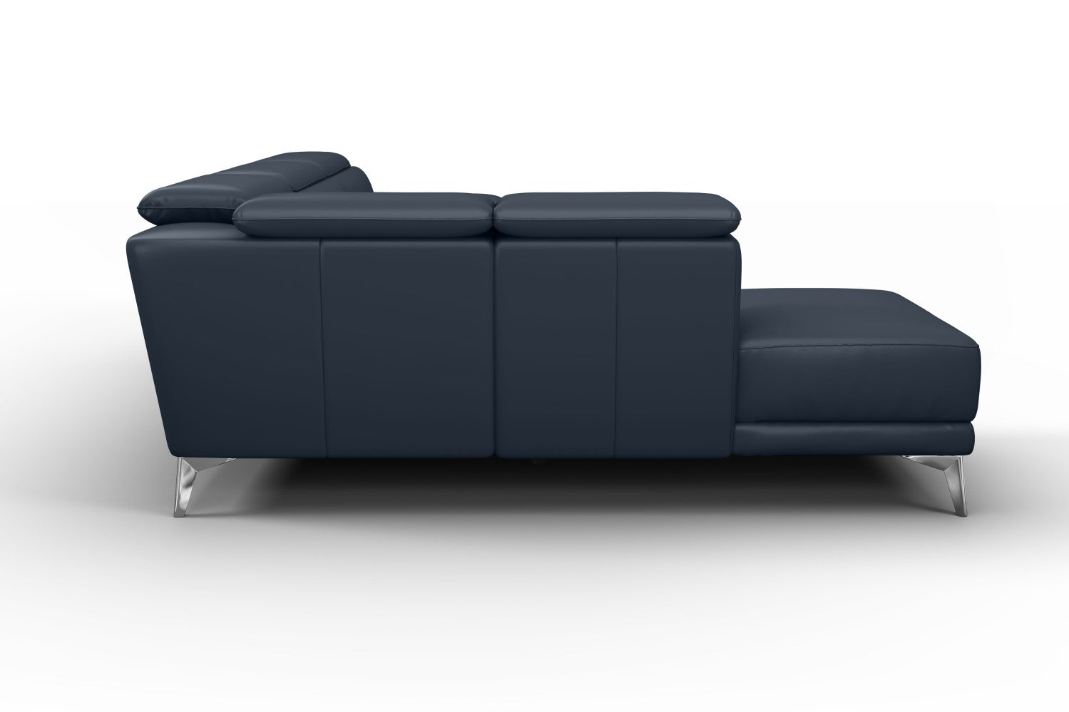 Pista Leather Reclining Sectional Sofa