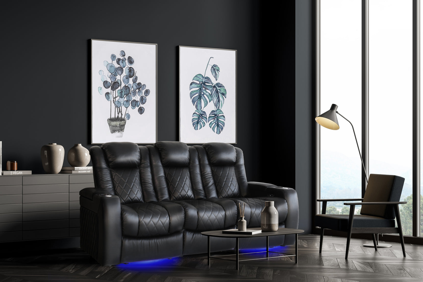 Tuscany Console Cinema Seating – Premium Recliner Seating & Cinema Sofa