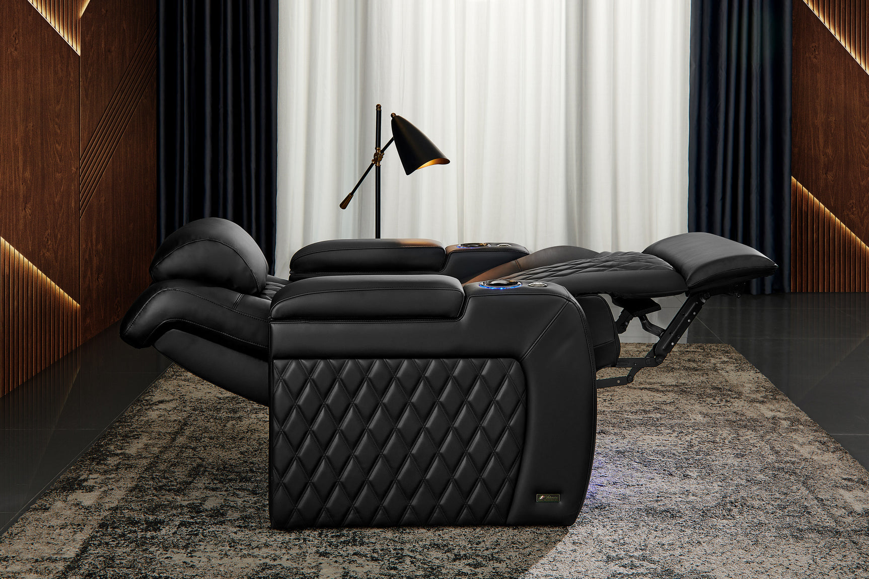 Tuscany Luxury Float Zero Gravity Heat & Massage 2025 Home Theater Seating