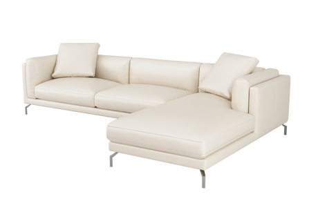 Zadar Leather Sectional Sofa