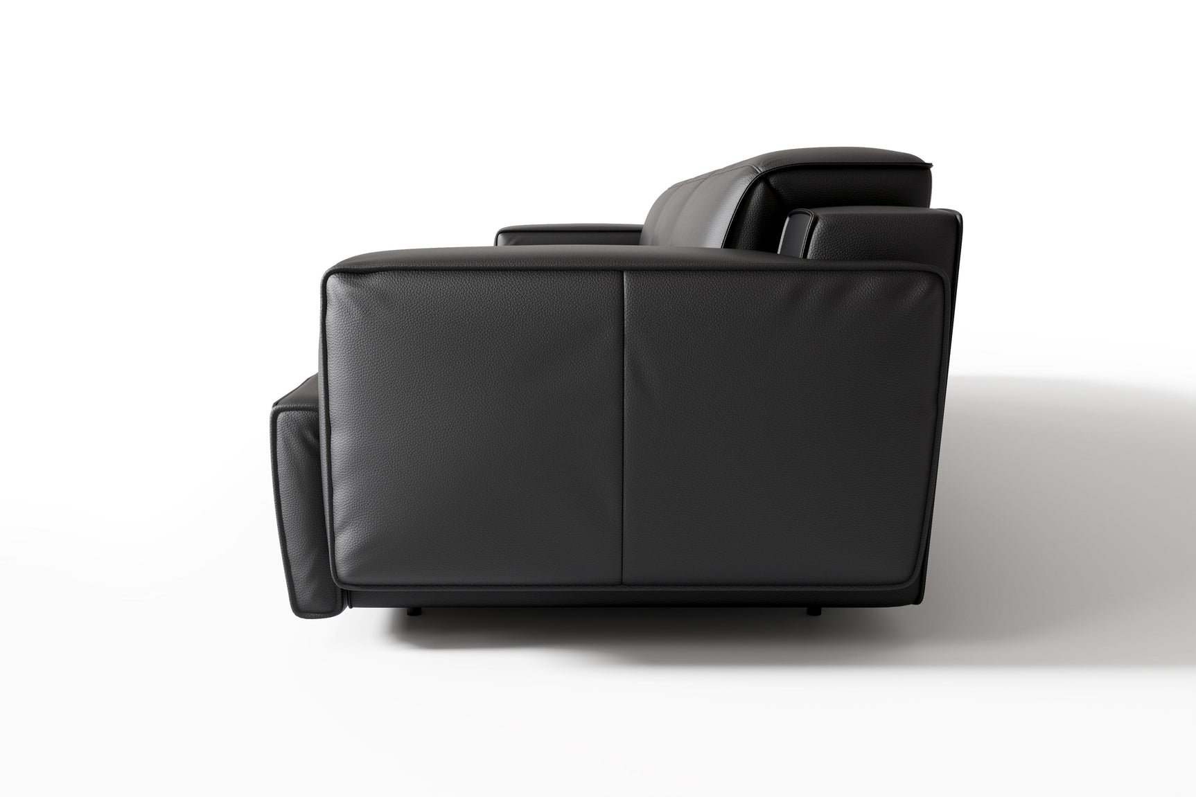 Canapé inclinable en cuir Valentina