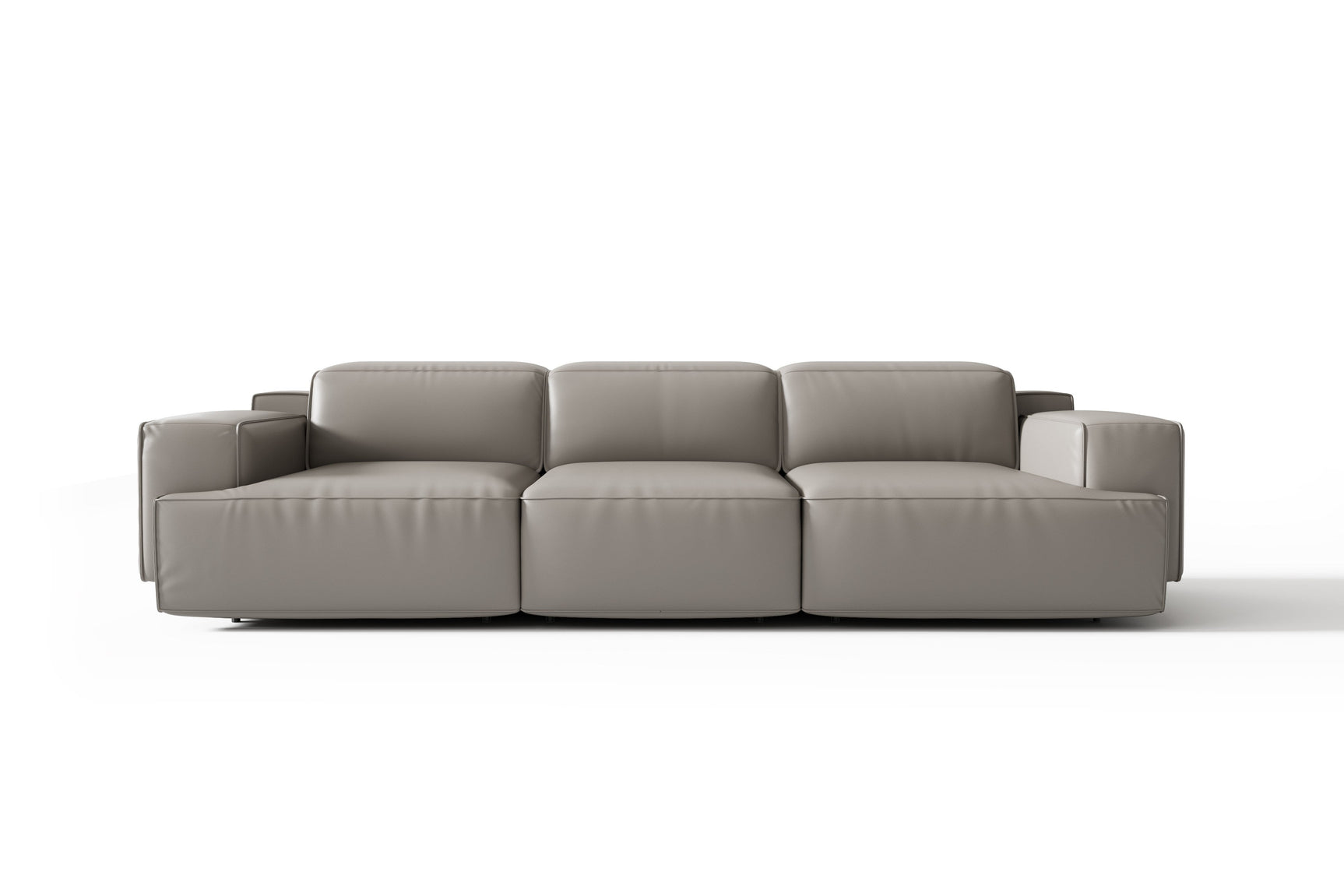 Canapé inclinable en cuir Valentina