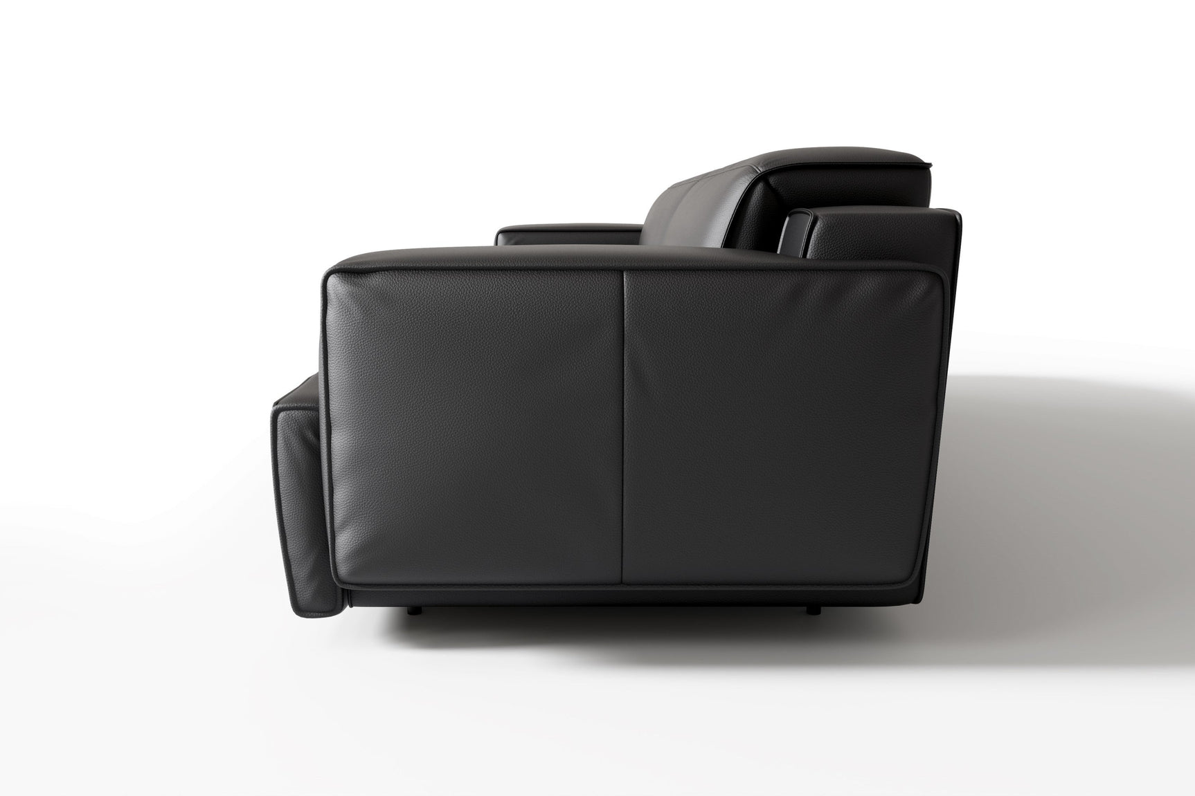 Canapé inclinable en cuir Valentina