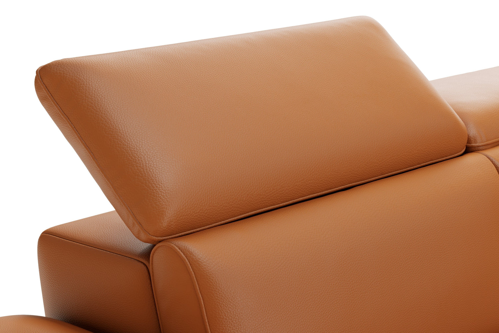 Canapé sectionnel inclinable en cuir Pista