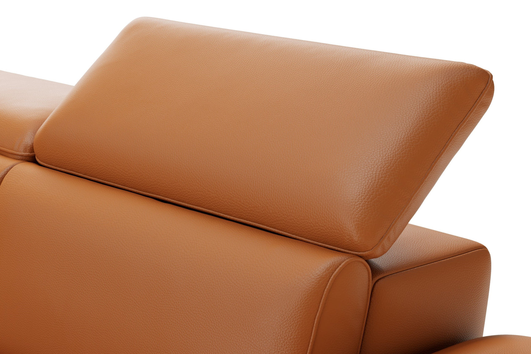 Canapé sectionnel inclinable en cuir Pista