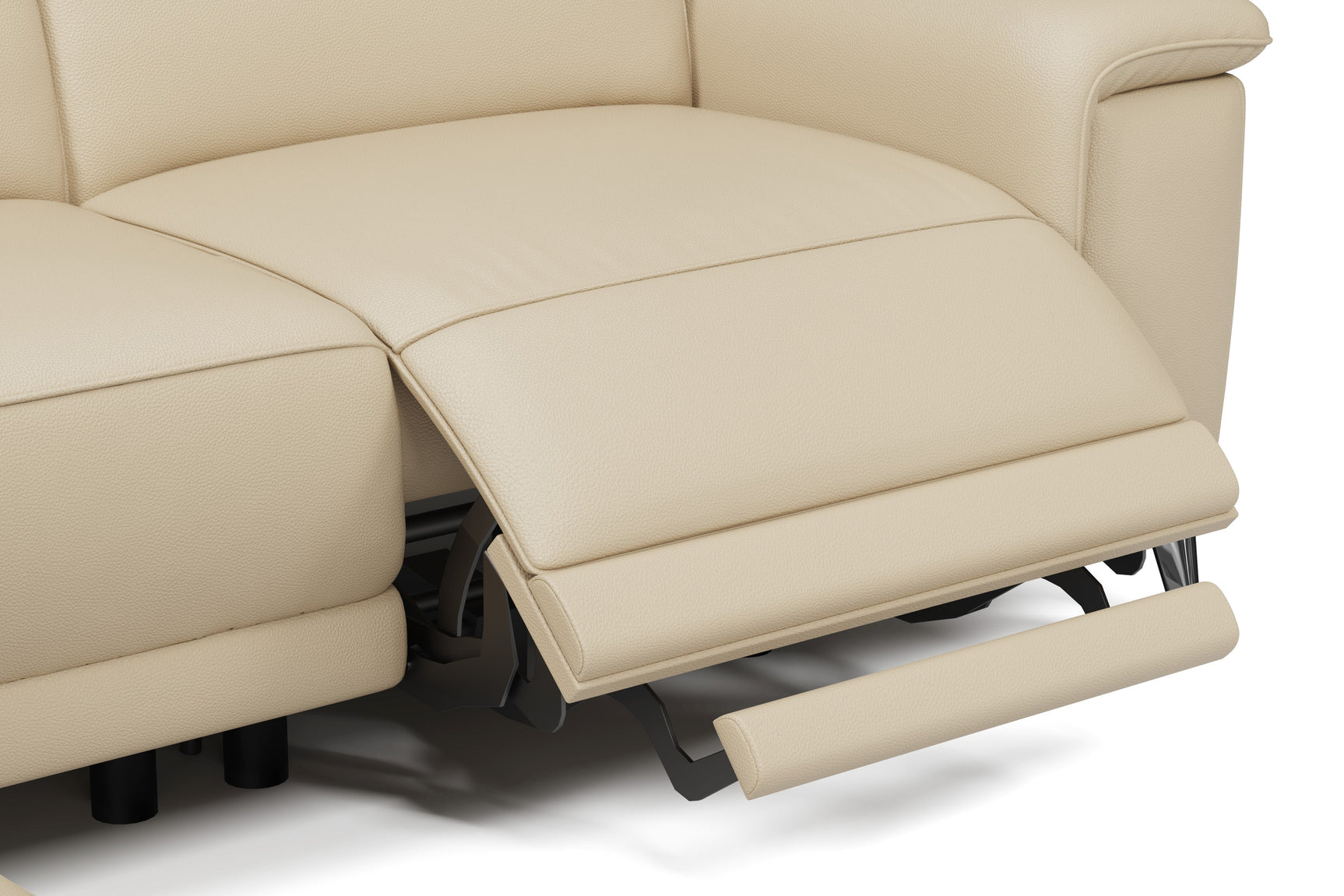 Sofá seccional reclinable de cuero Pista