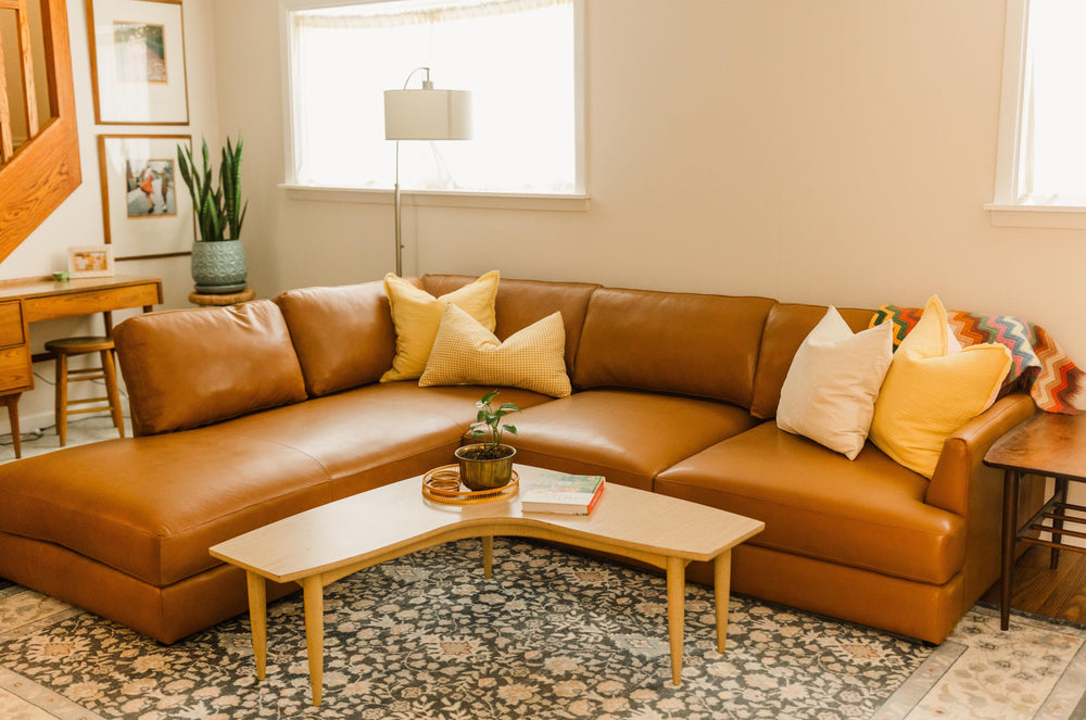 Serena Leather Sofa