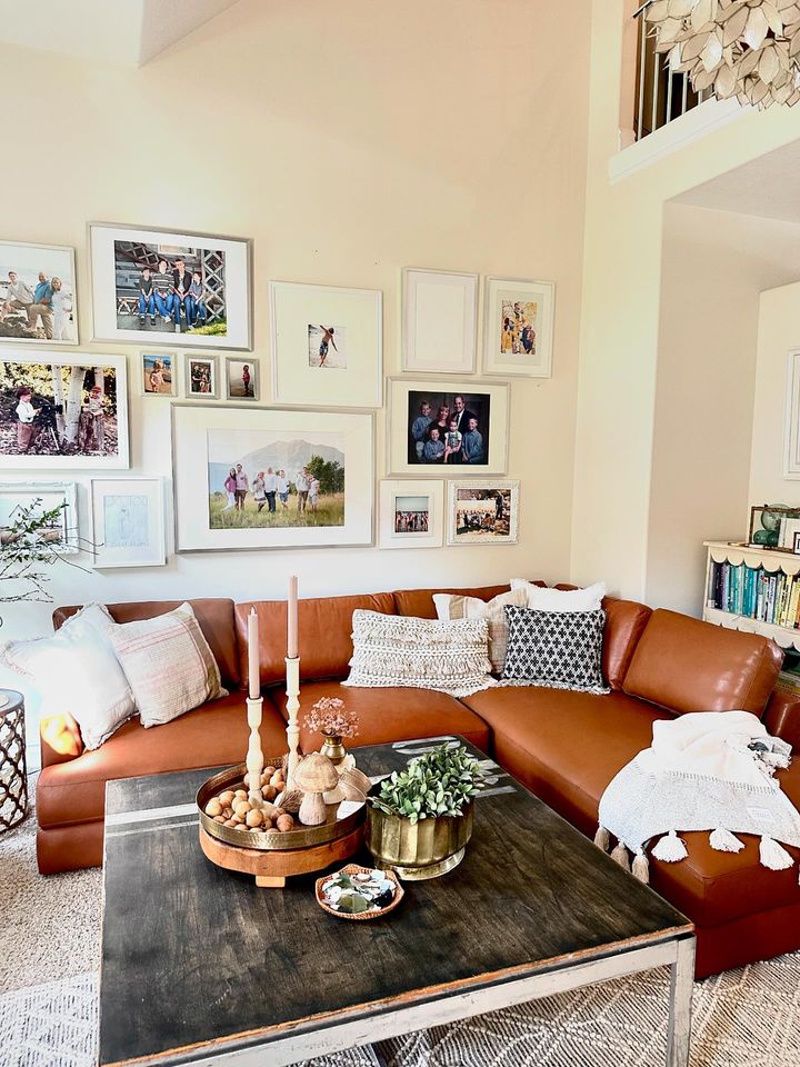 Serena Leather Sofa