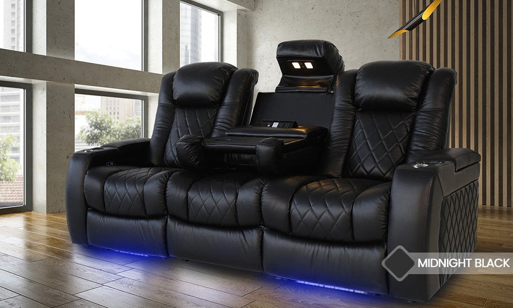Tuscany Console Cinema Seating – Premium Recliner Seating & Cinema Sofa