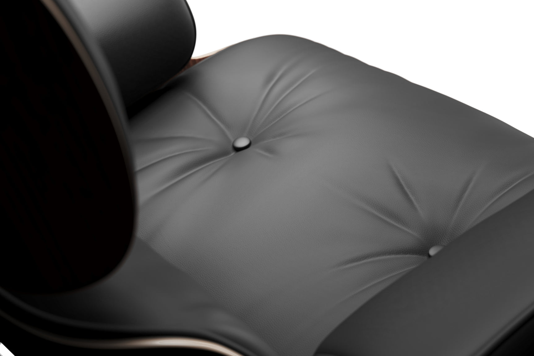 Armoni Eames Replica Leather Lounge Chair & Ottoman